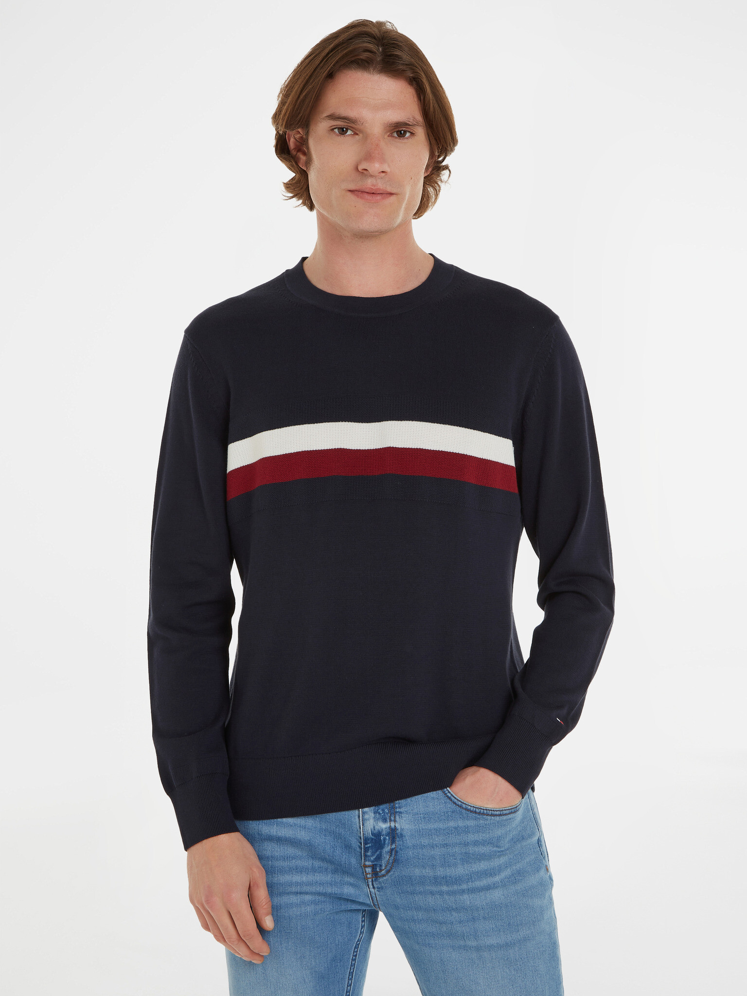 Tommy Hilfiger Pulover Albastru - Pled.ro