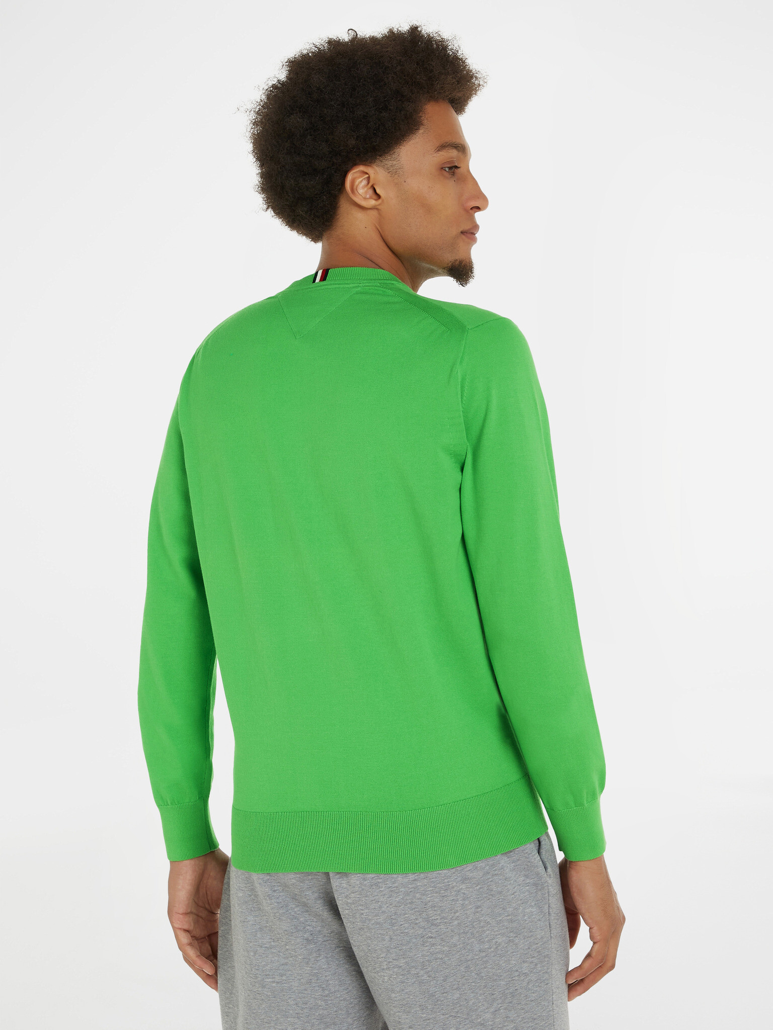 Tommy Hilfiger Pulover Verde - Pled.ro