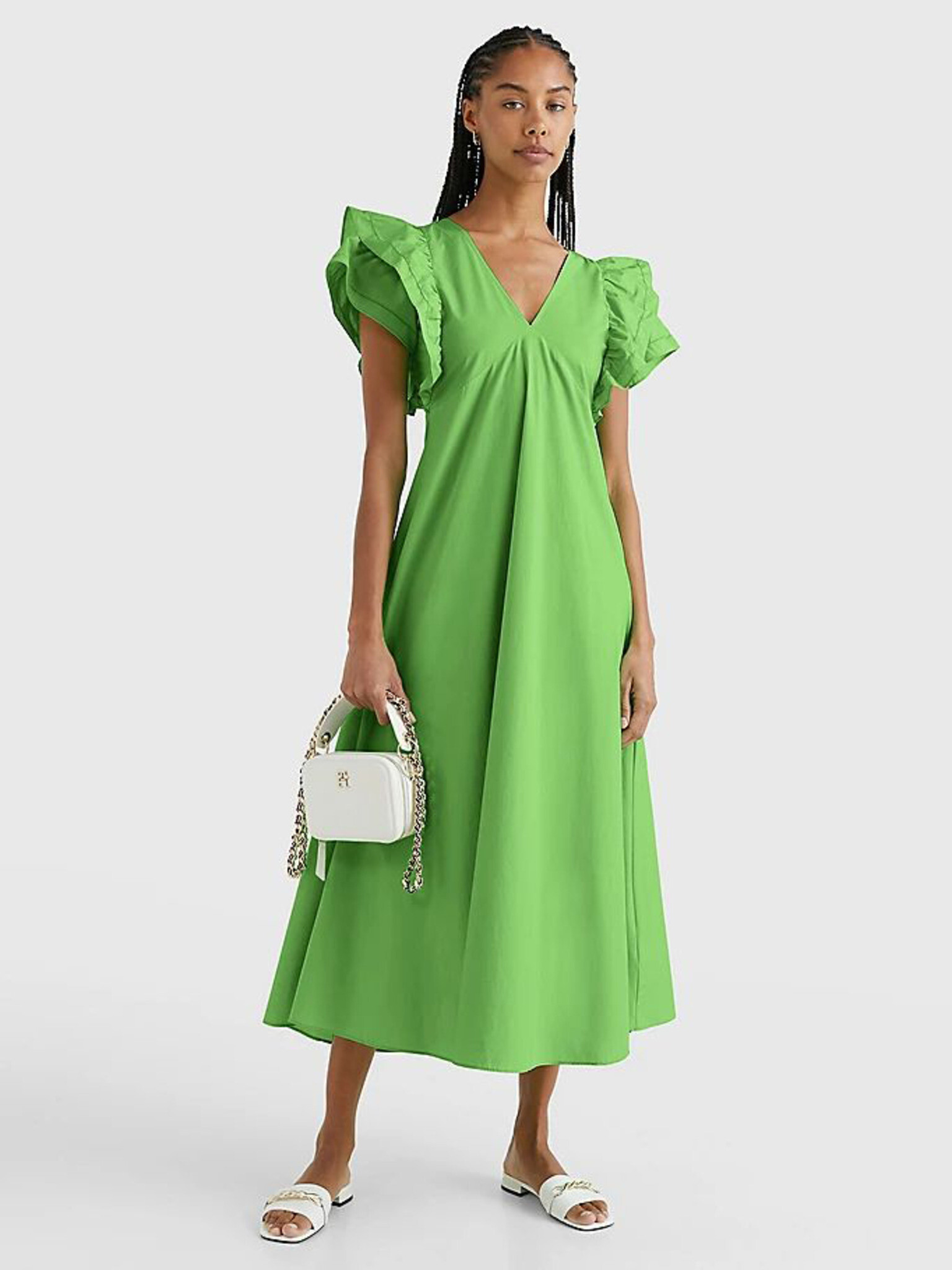 Tommy Hilfiger Rochie Verde - Pled.ro