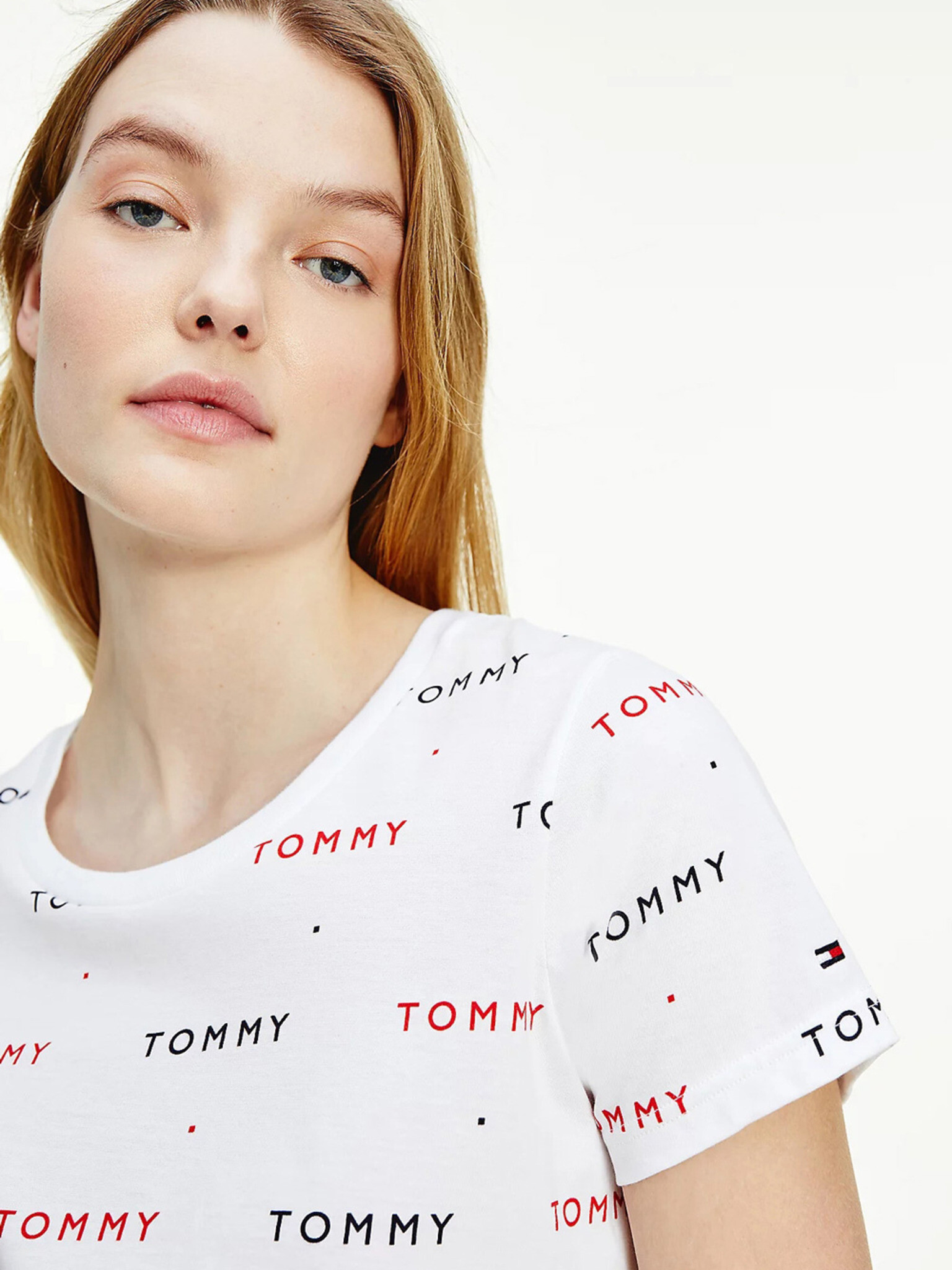 Tommy Hilfiger Tricou Alb - Pled.ro