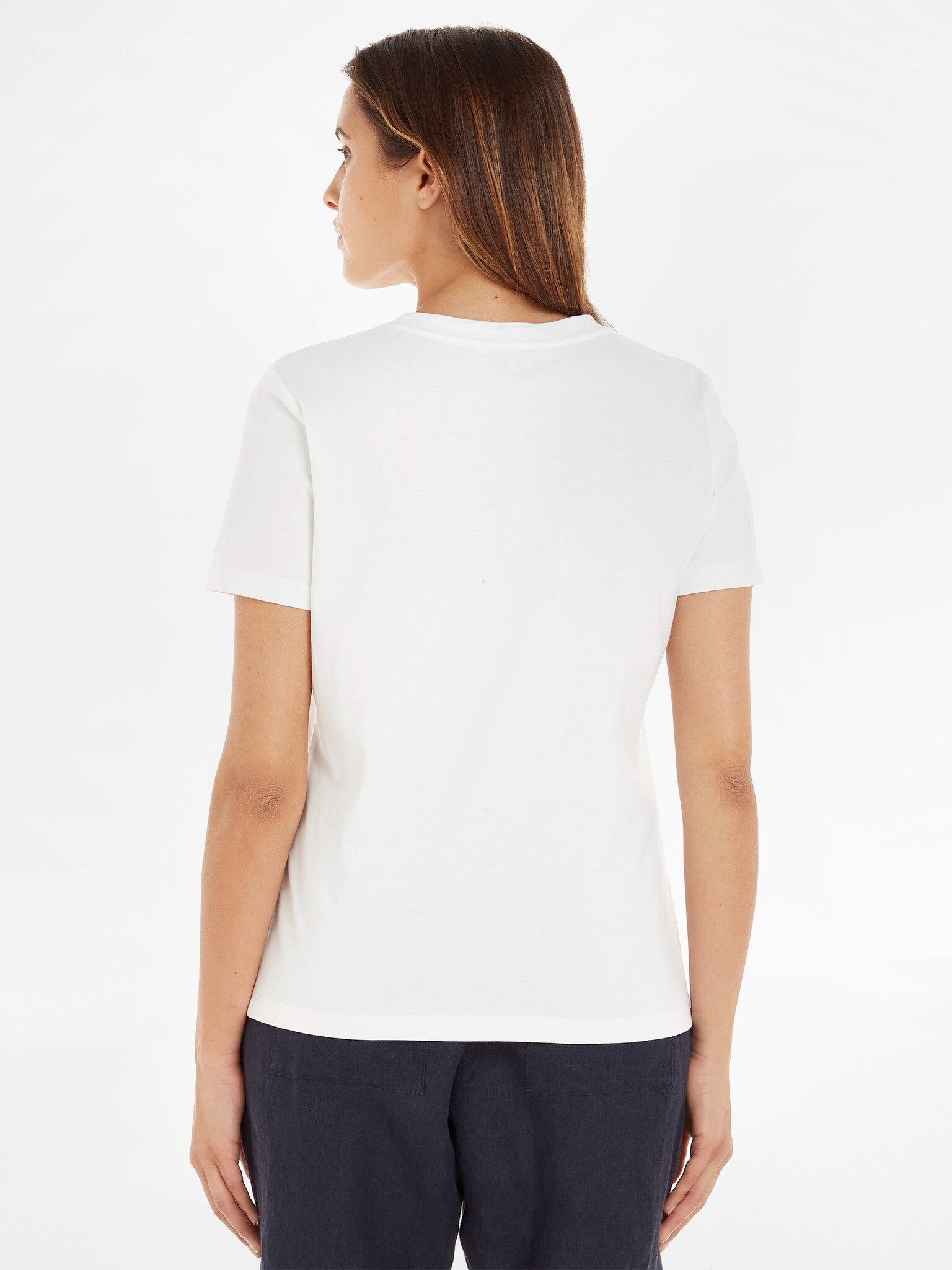 Tommy Hilfiger Tricou Alb - Pled.ro