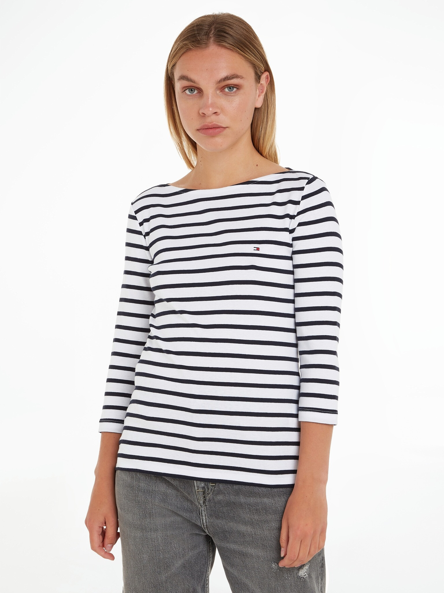 Tommy Hilfiger Tricou Alb - Pled.ro