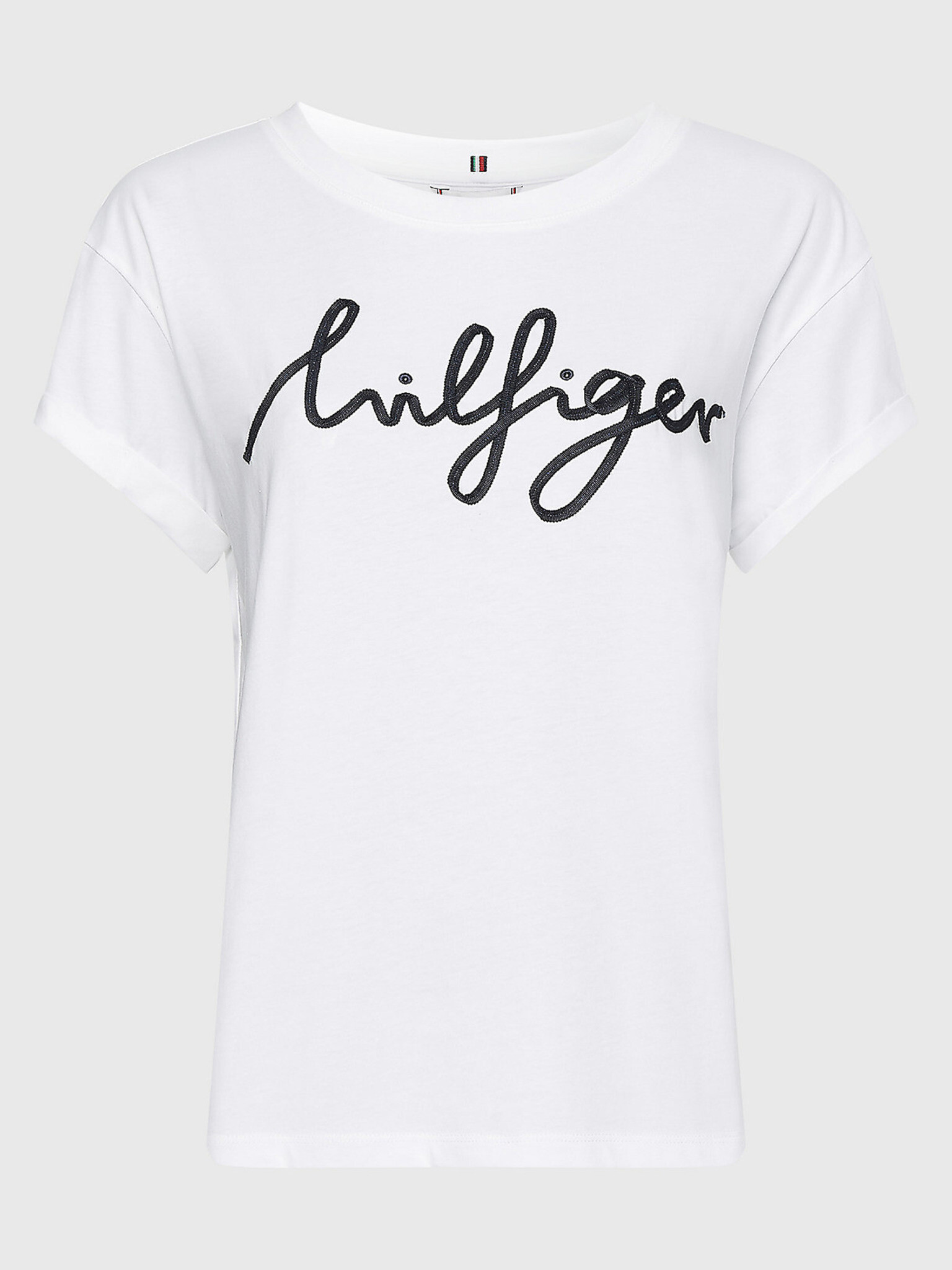 Tommy Hilfiger Tricou Alb - Pled.ro