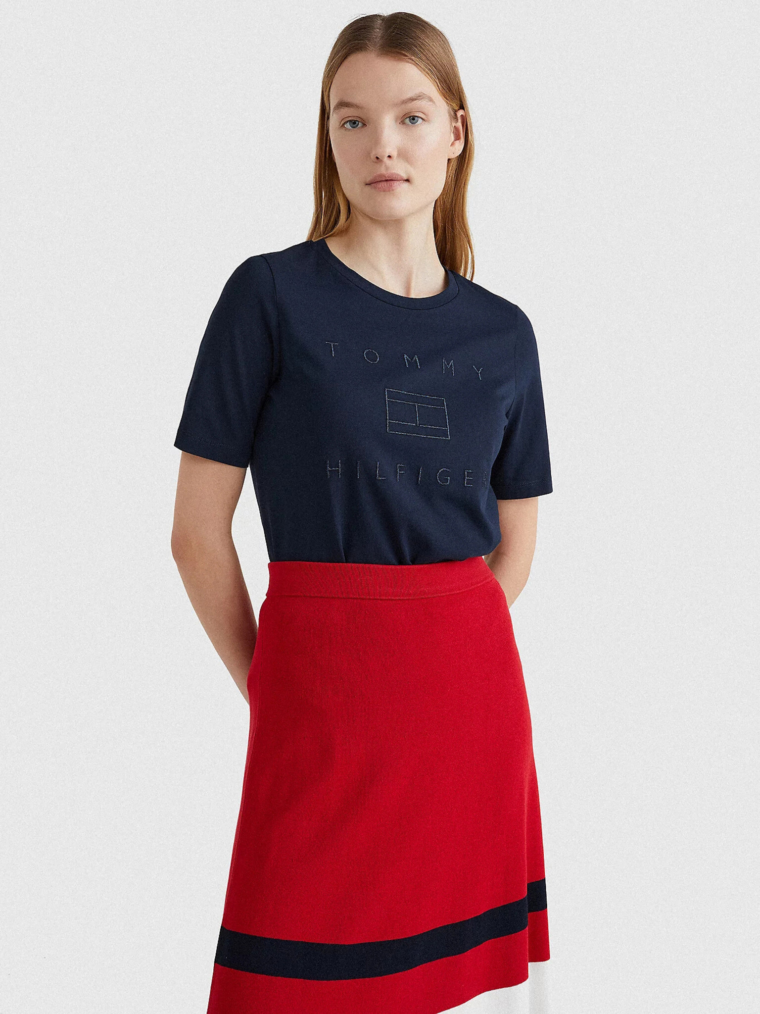 Tommy Hilfiger Tricou Albastru - Pled.ro