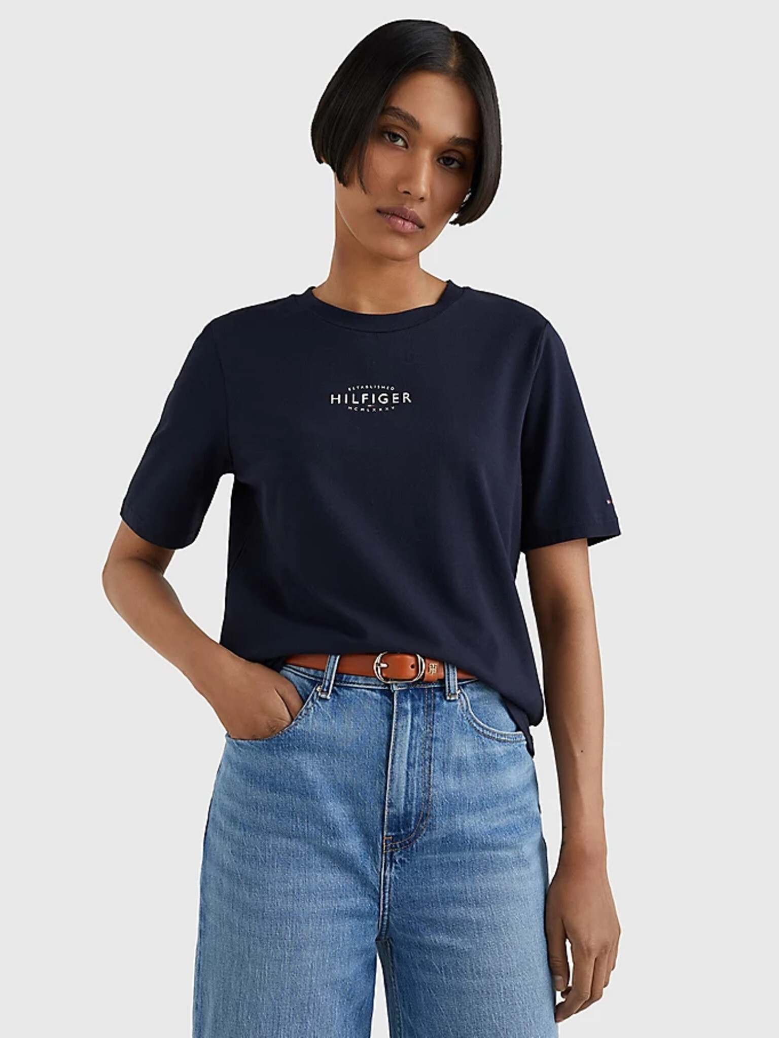 Tommy Hilfiger Tricou Albastru - Pled.ro