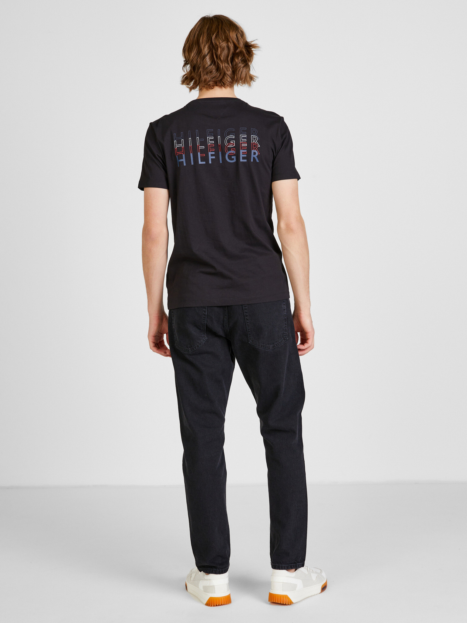 Tommy Hilfiger Tricou Negru - Pled.ro