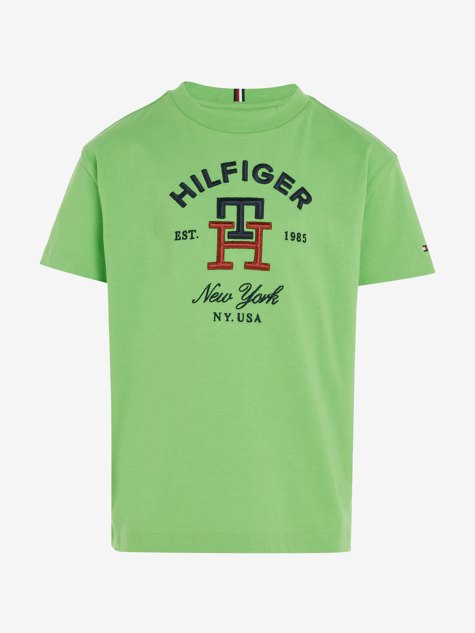 Tommy Hilfiger Tricou pentru copii Verde - Pled.ro