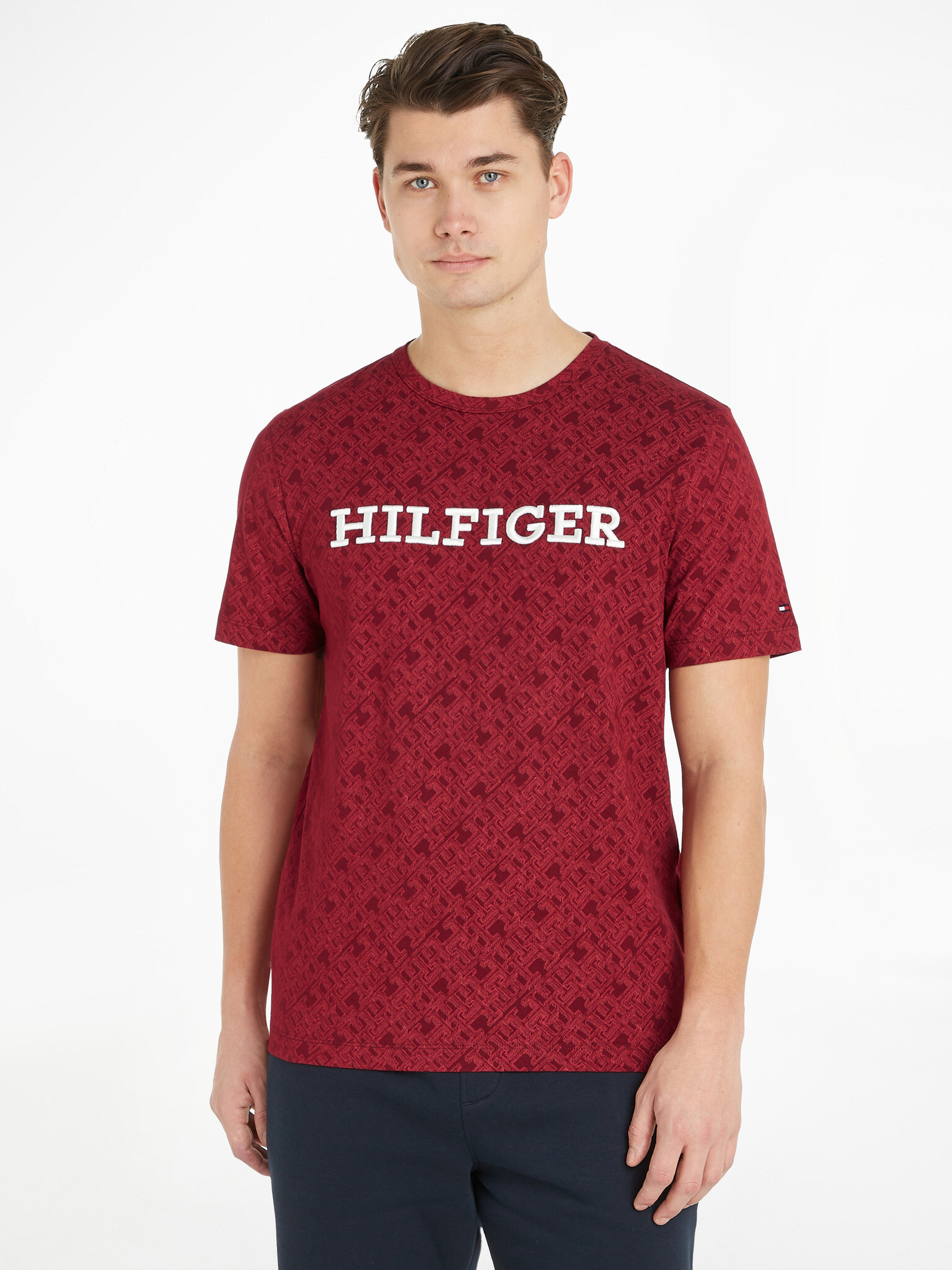 Tommy Hilfiger Tricou Roșu - Pled.ro