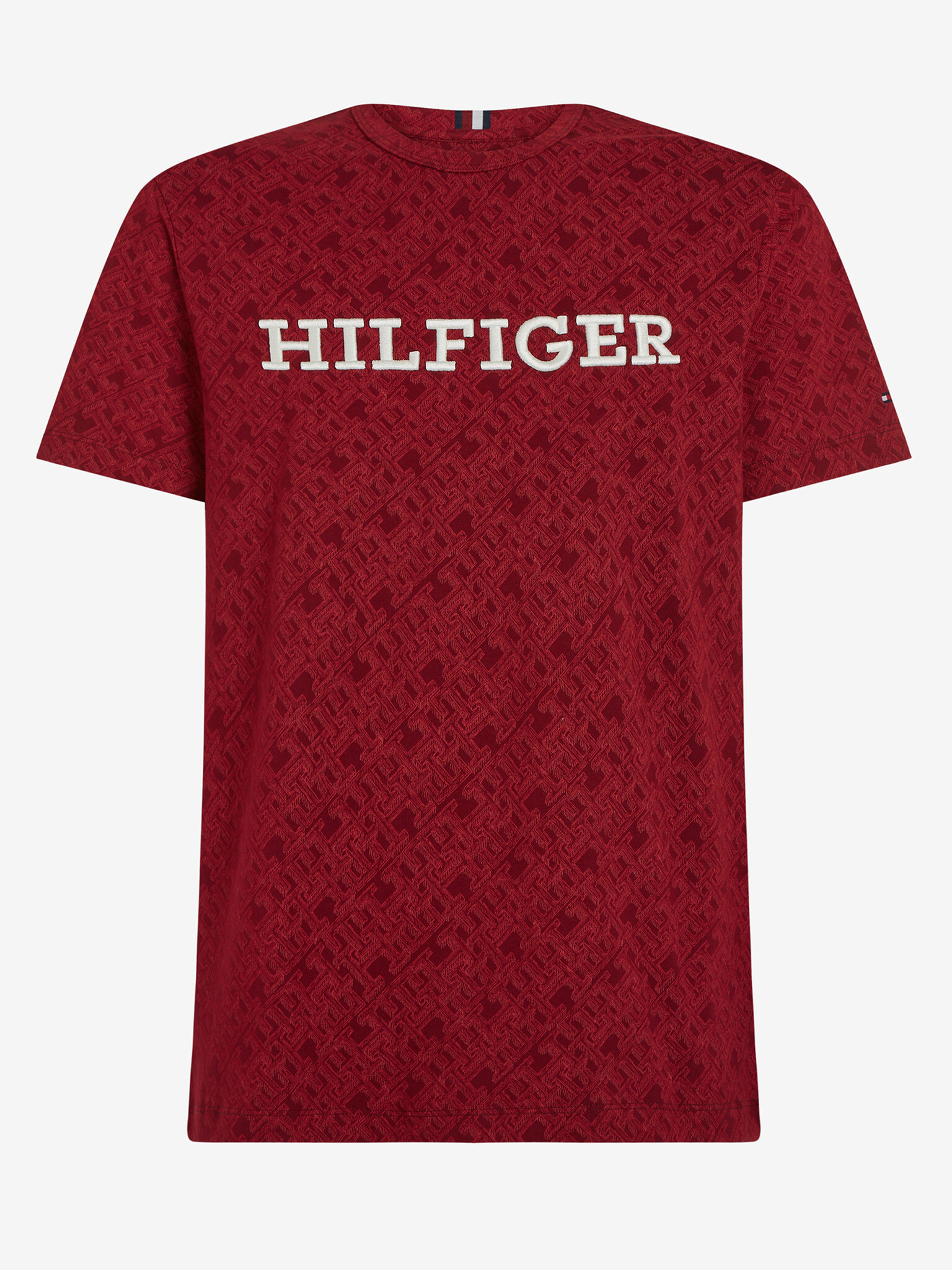 Tommy Hilfiger Tricou Roșu - Pled.ro