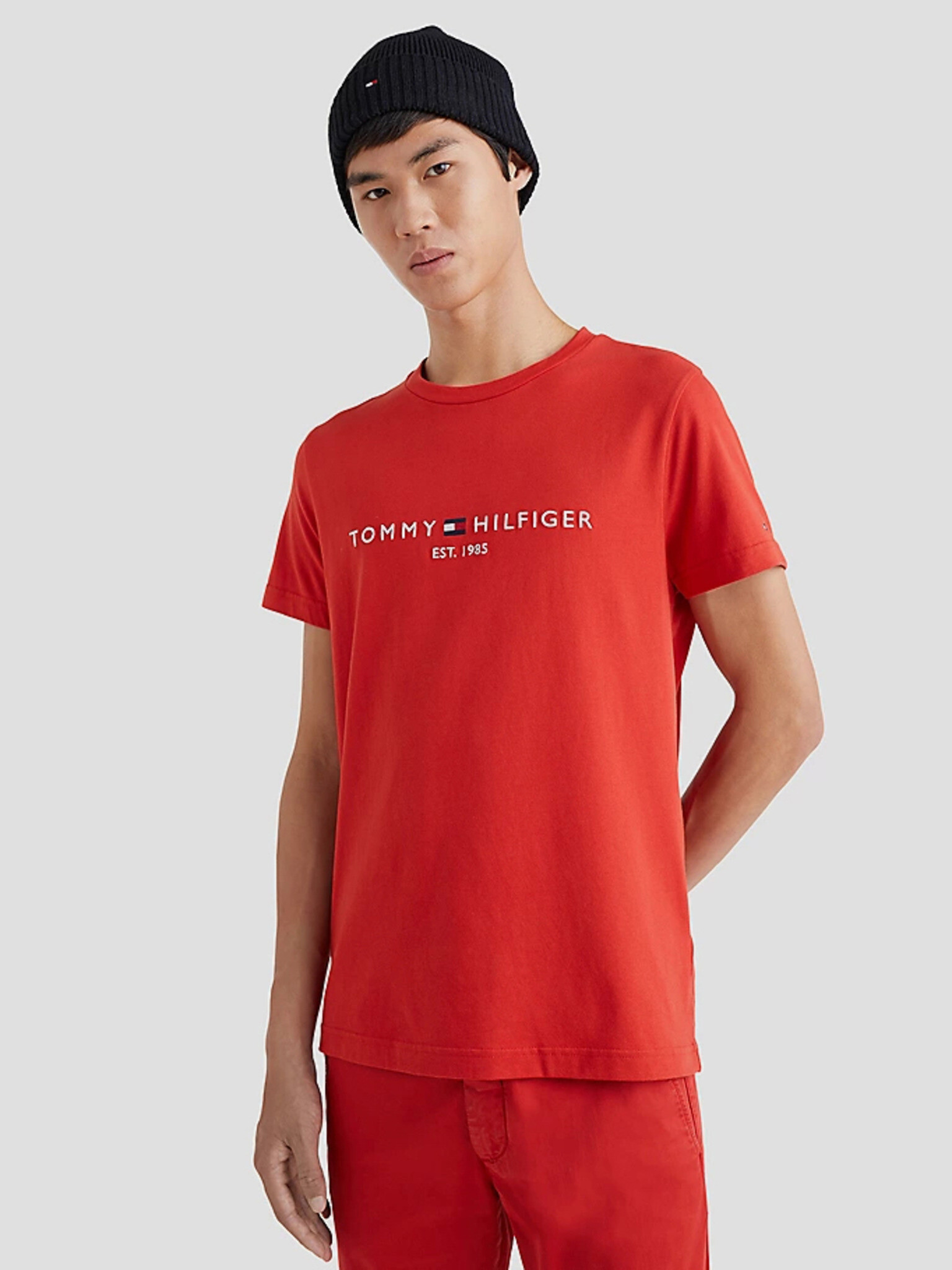 Tommy Hilfiger Tricou Roșu - Pled.ro