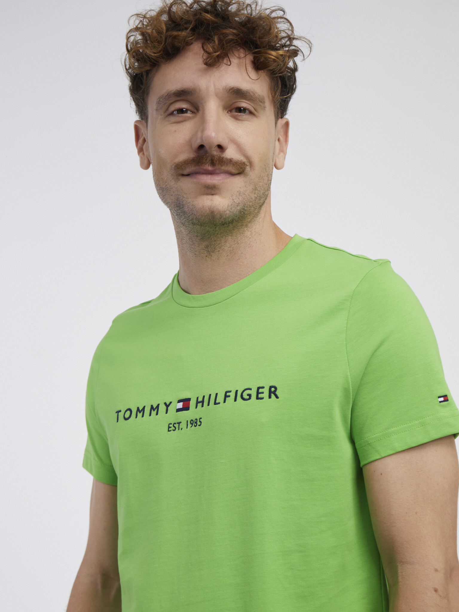 Tommy Hilfiger Tricou Verde - Pled.ro