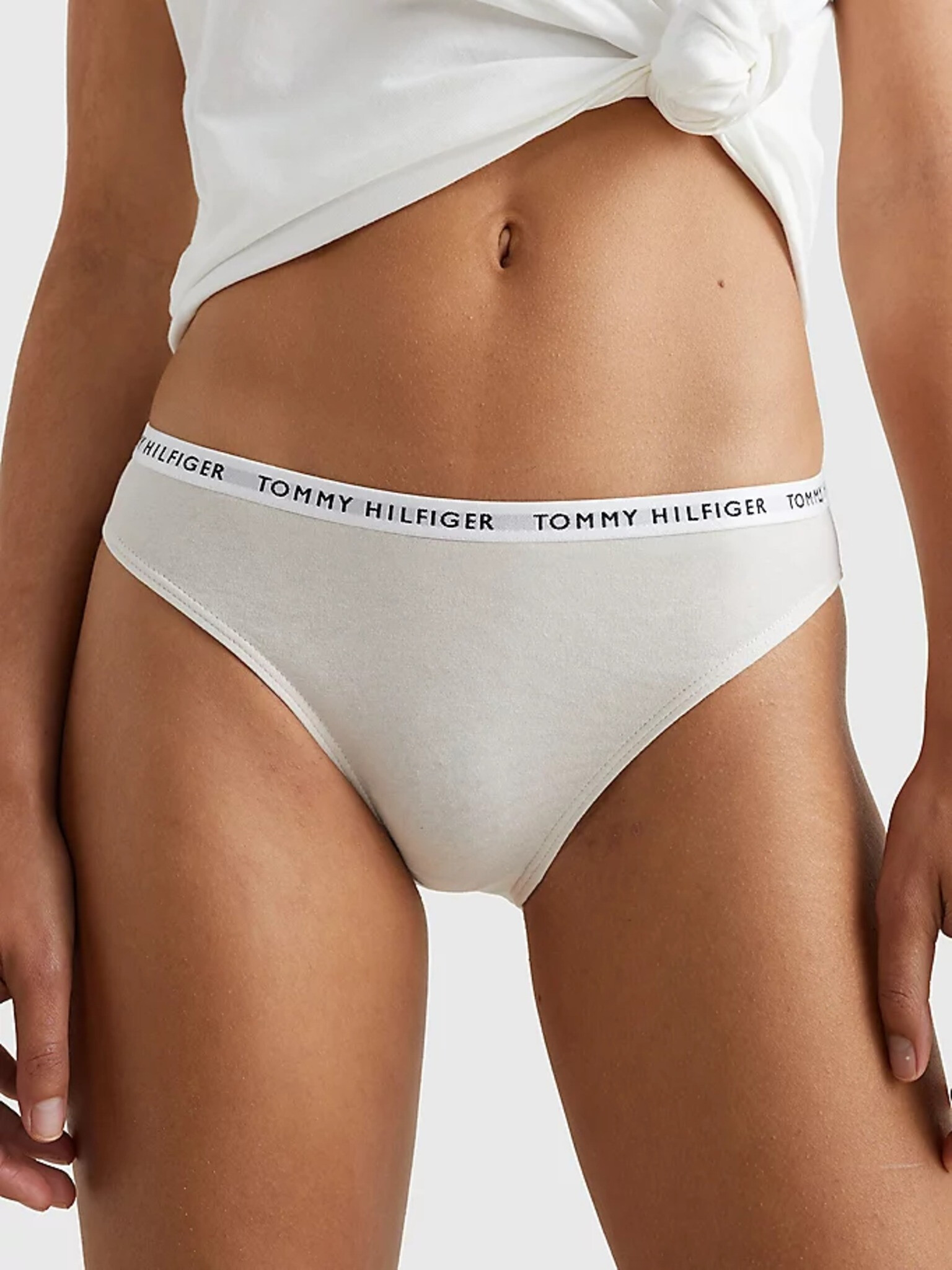 Tommy Hilfiger Underwear Chiloți 3 bucăți Bej - Pled.ro