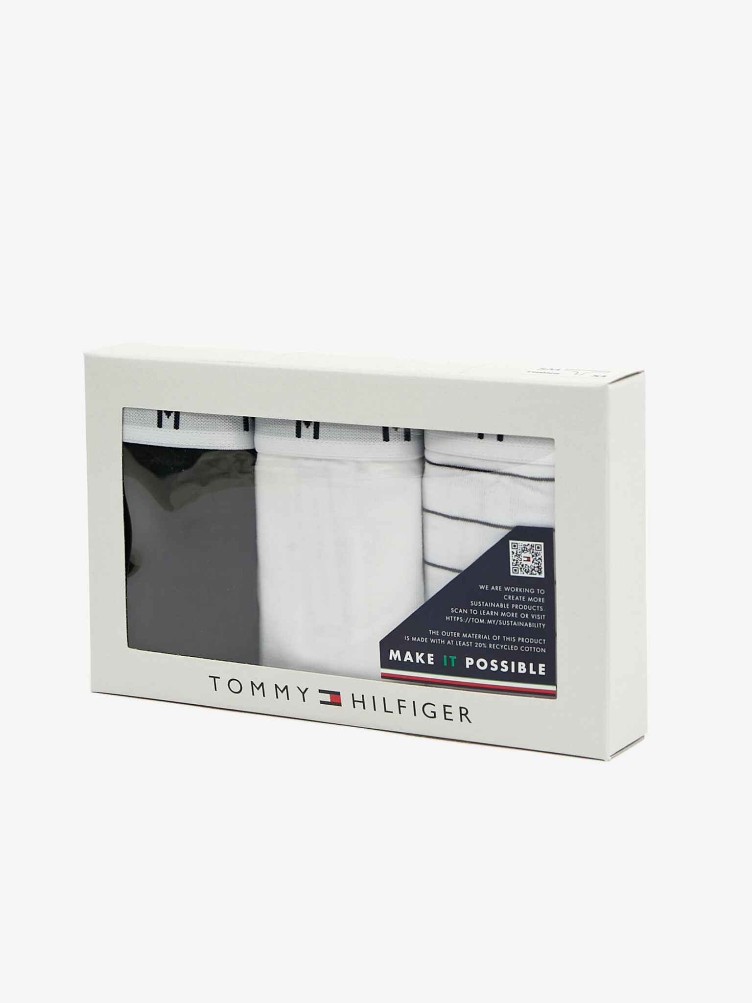 Tommy Hilfiger Underwear Chiloți 3 bucăți Negru - Pled.ro