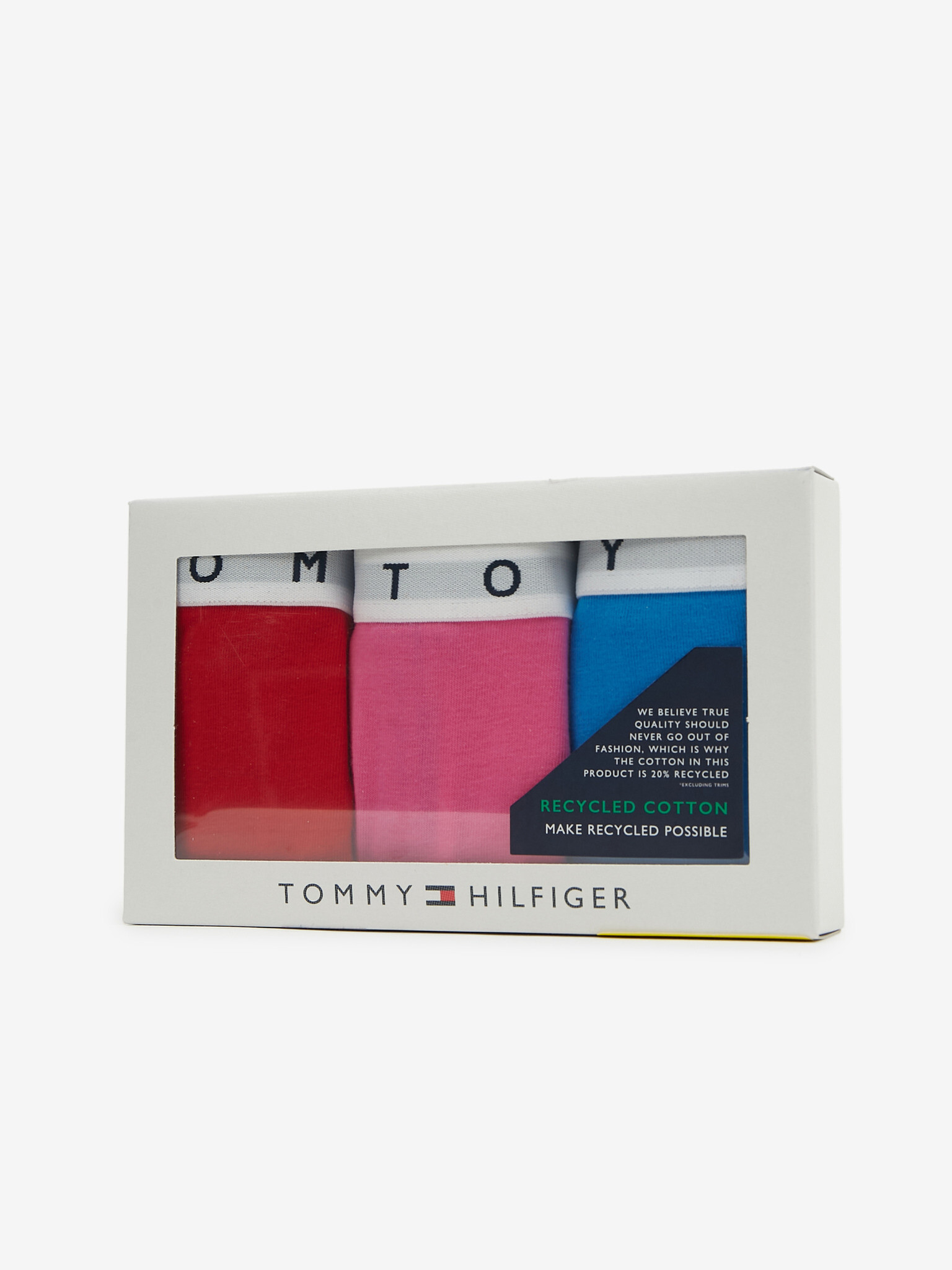 Tommy Hilfiger Underwear Chiloți 3 bucăți Roz - Pled.ro