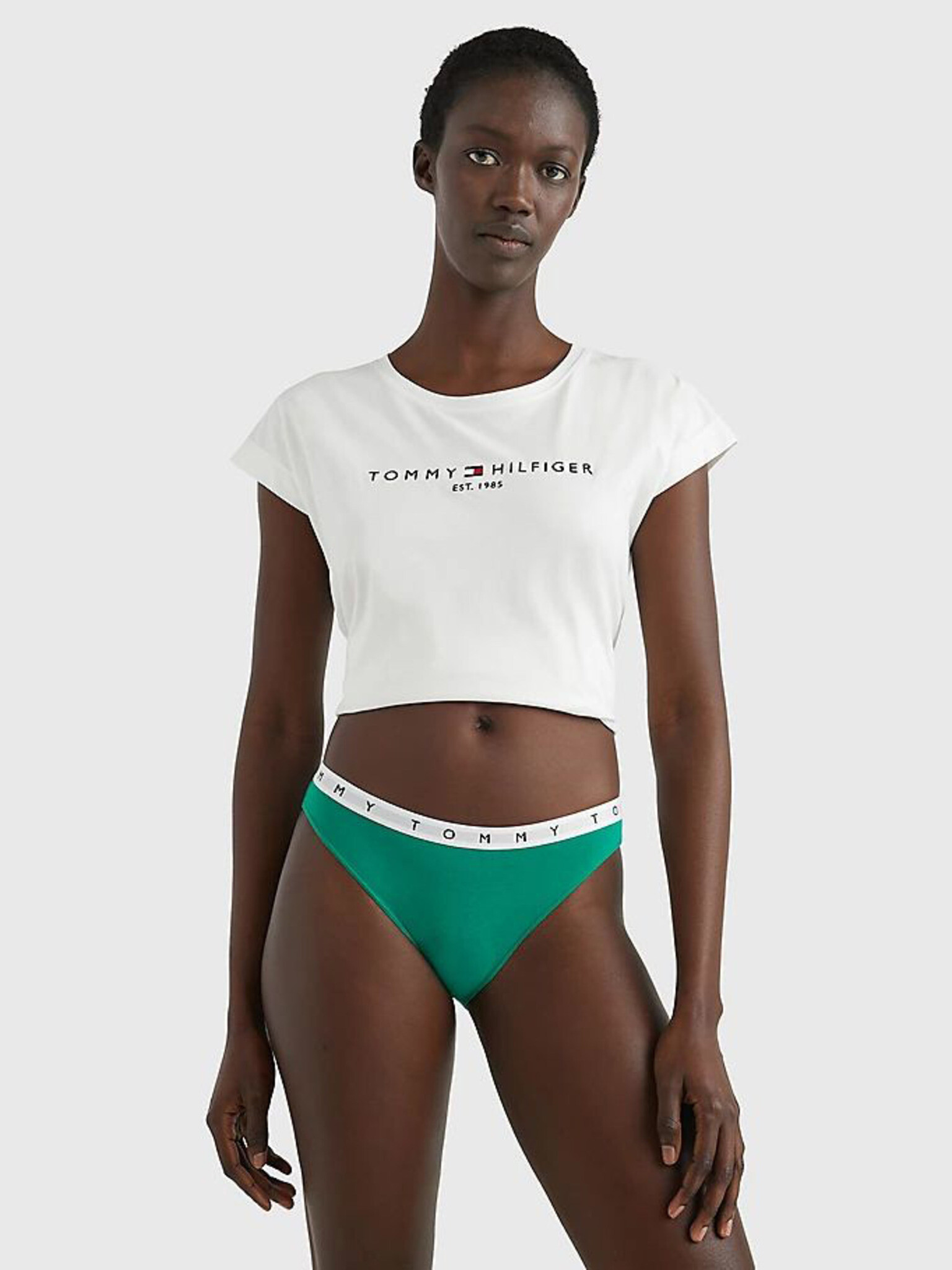 Tommy Hilfiger Underwear Chiloți 3 bucăți Verde - Pled.ro