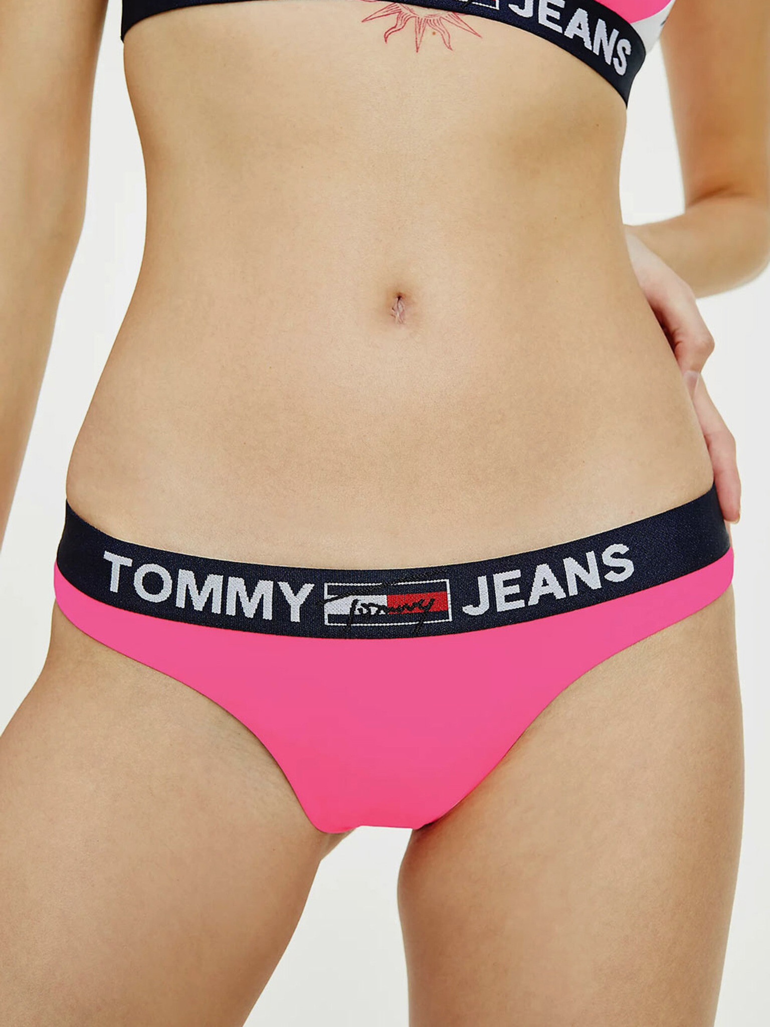 Tommy Hilfiger Underwear Partea inferioară a costumului de baie Roz - Pled.ro