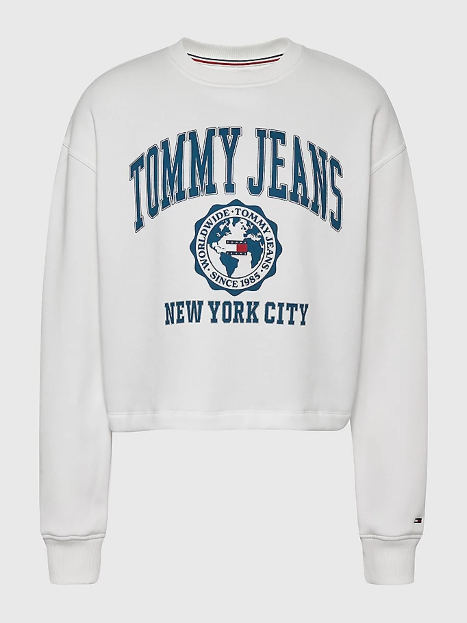 Tommy Jeans Hanorac Alb - Pled.ro