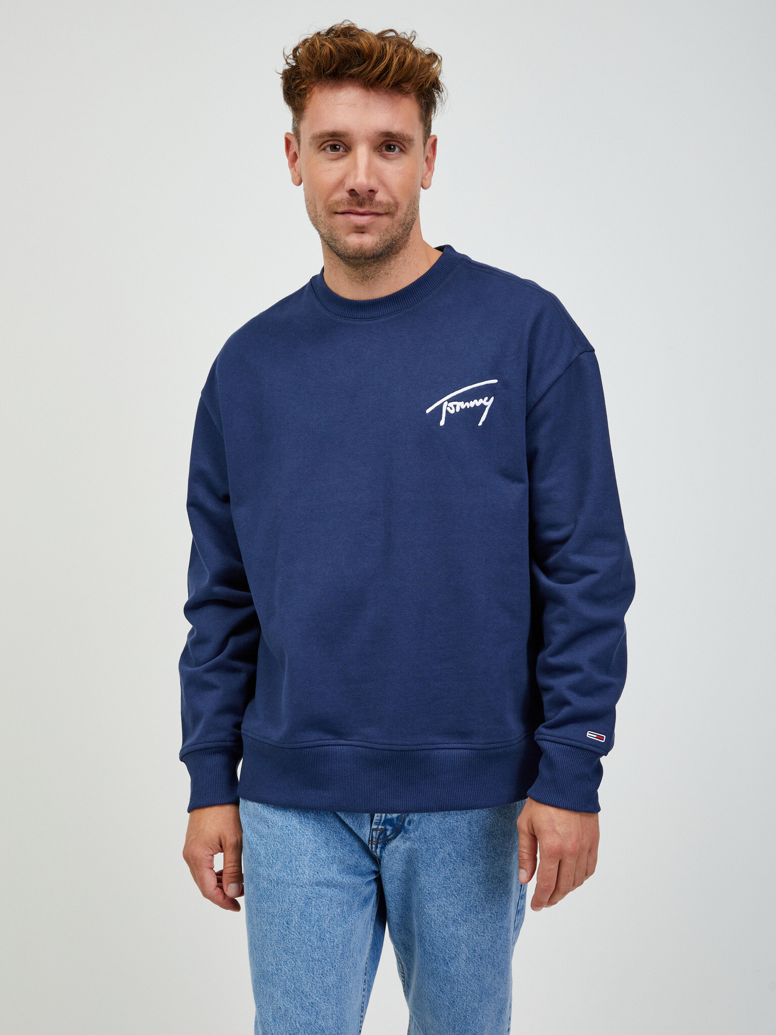 Tommy Jeans Hanorac Albastru - Pled.ro