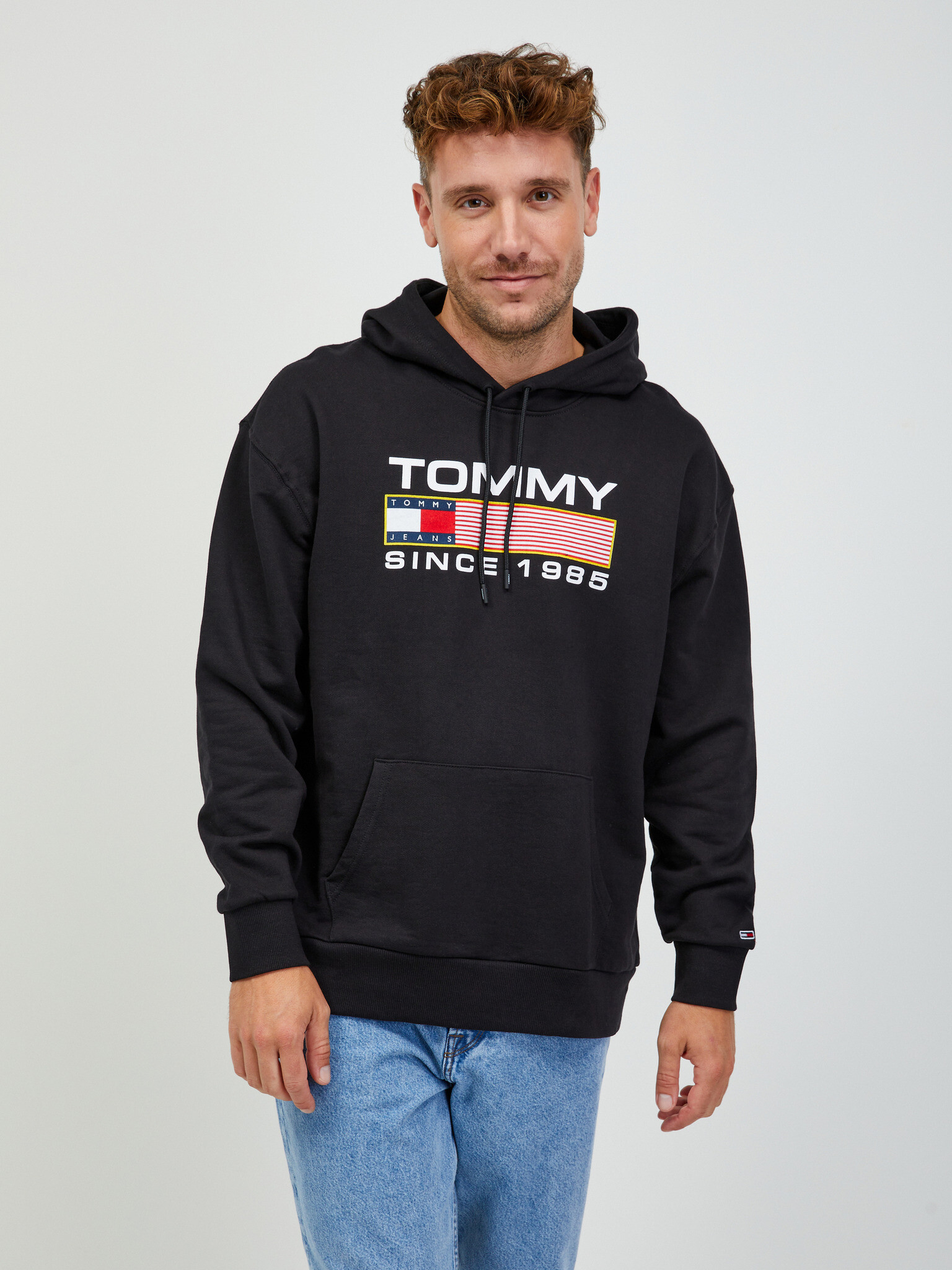 Tommy Jeans Hanorac Negru - Pled.ro