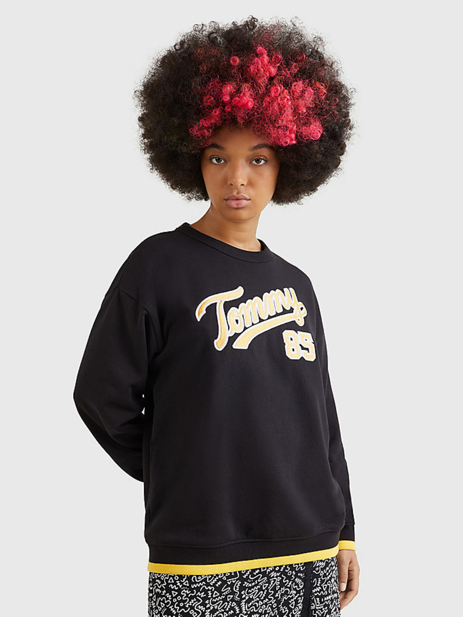 Tommy Jeans Hanorac Negru - Pled.ro