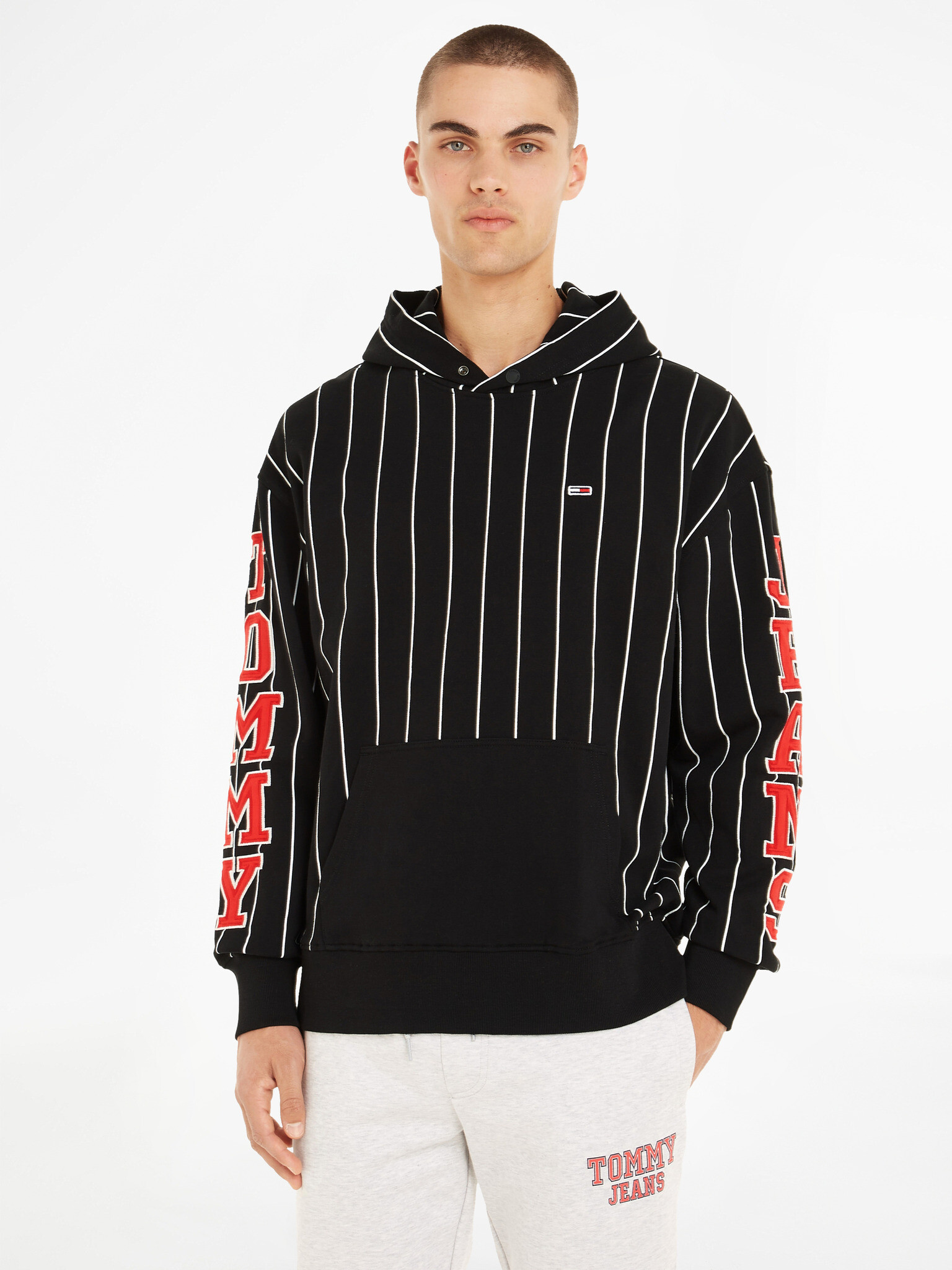 Tommy Jeans Hanorac Negru - Pled.ro