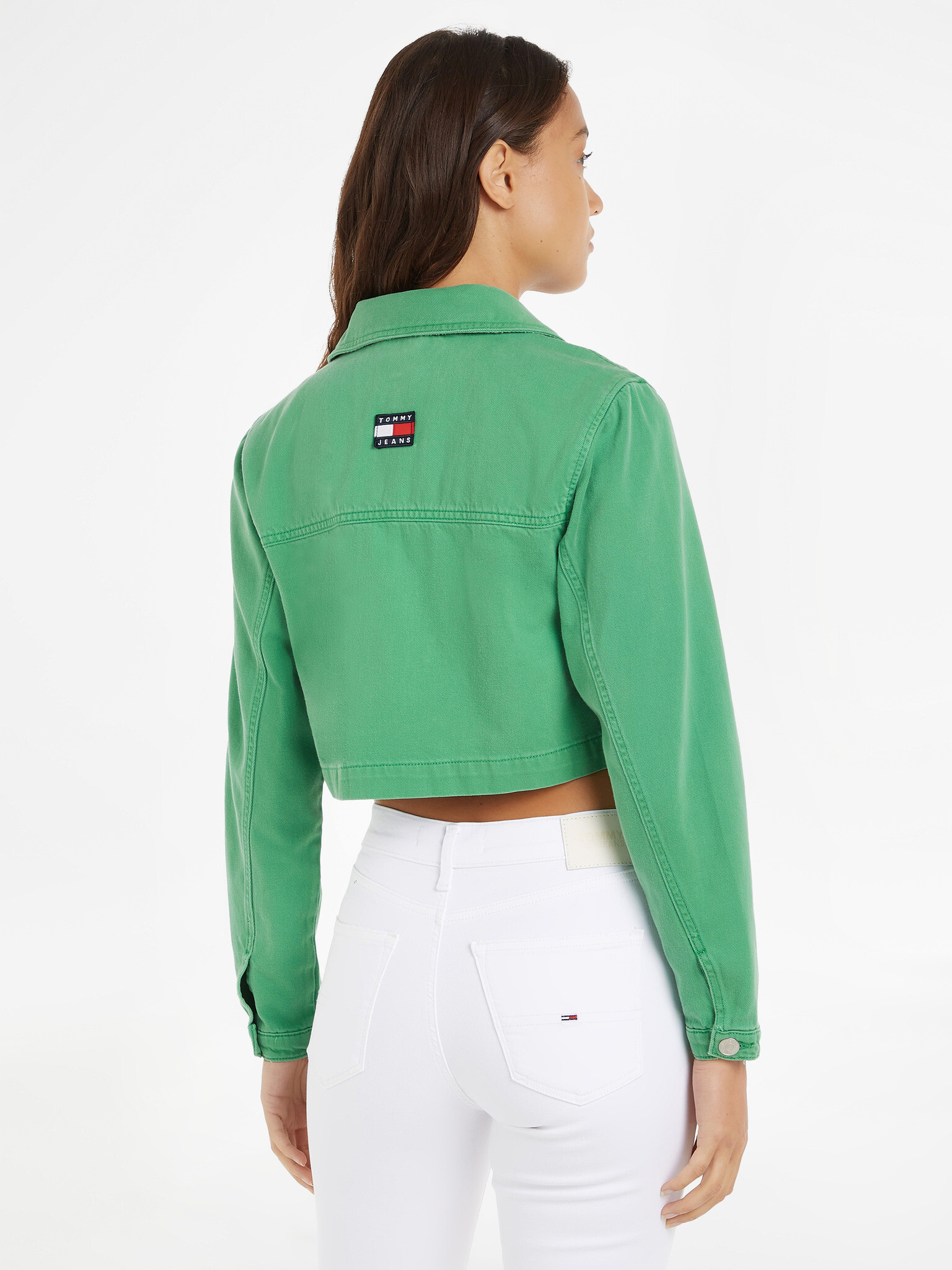 Tommy Jeans Jachetă Verde - Pled.ro