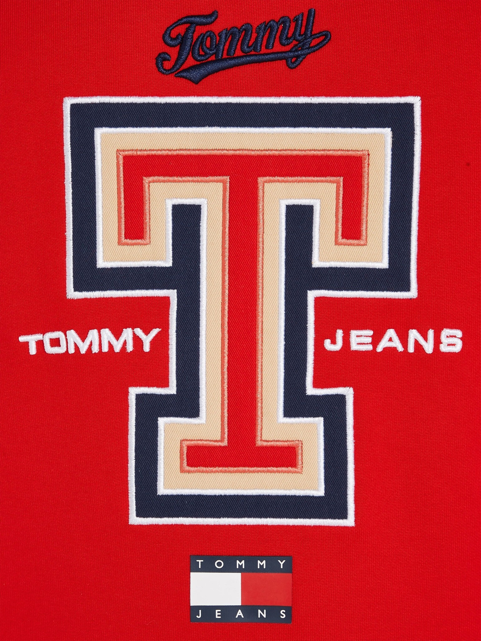 Tommy Jeans Modern Sport T Crew Hanorac Roșu - Pled.ro