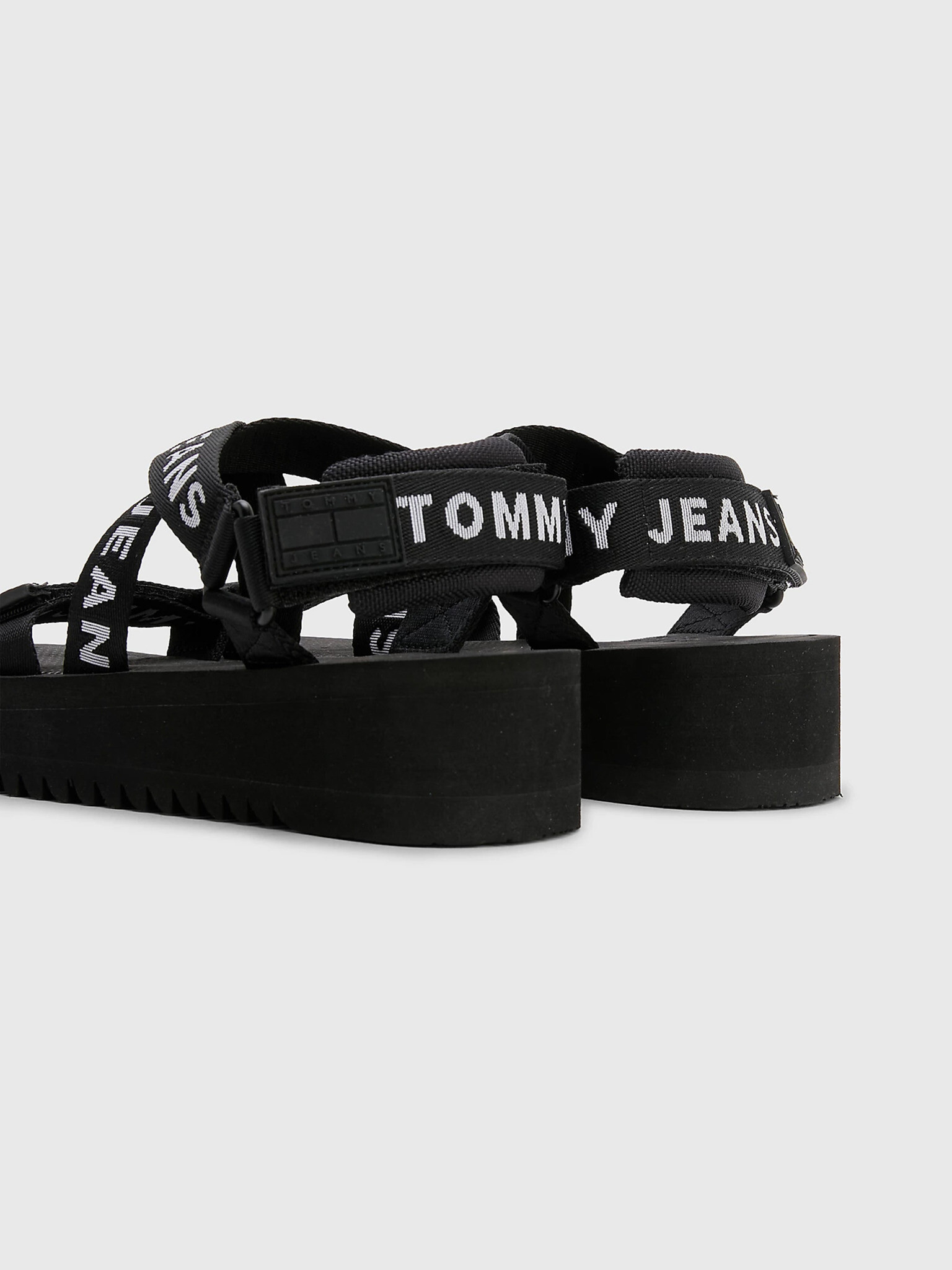 Tommy Jeans Sandale Negru - Pled.ro