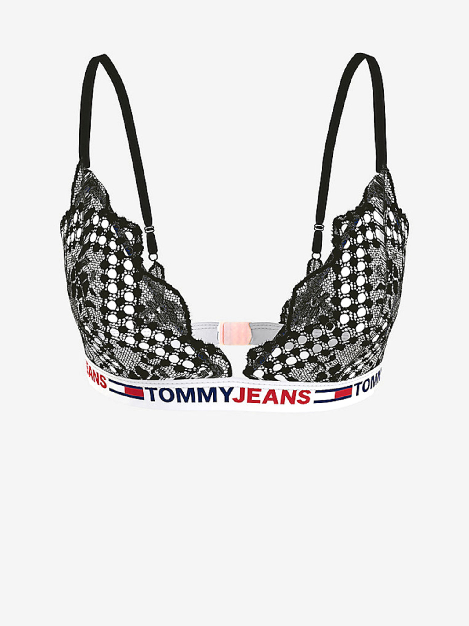 Tommy Jeans Sutien Negru - Pled.ro