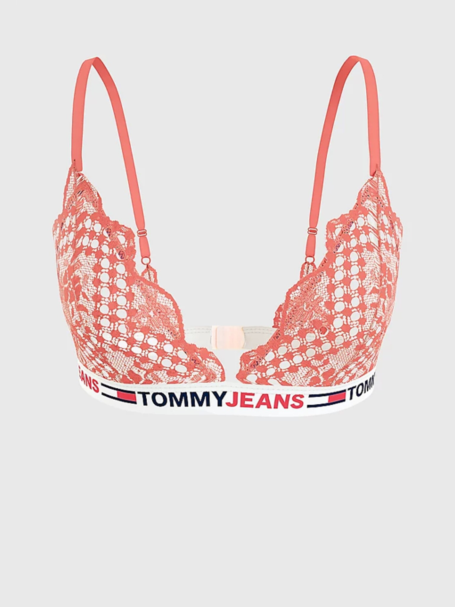 Tommy Jeans Sutien Roșu - Pled.ro