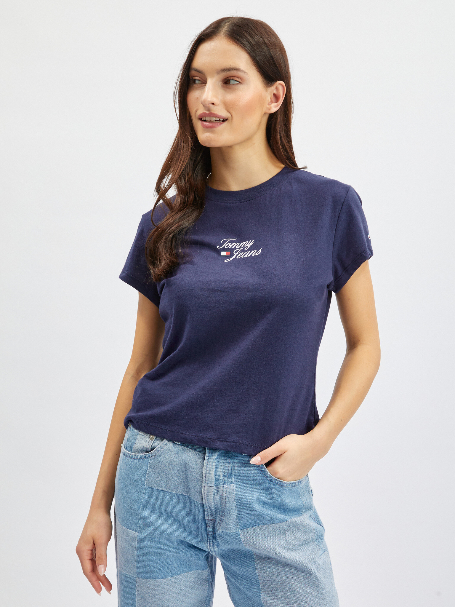 Tommy Jeans Tricou Albastru - Pled.ro