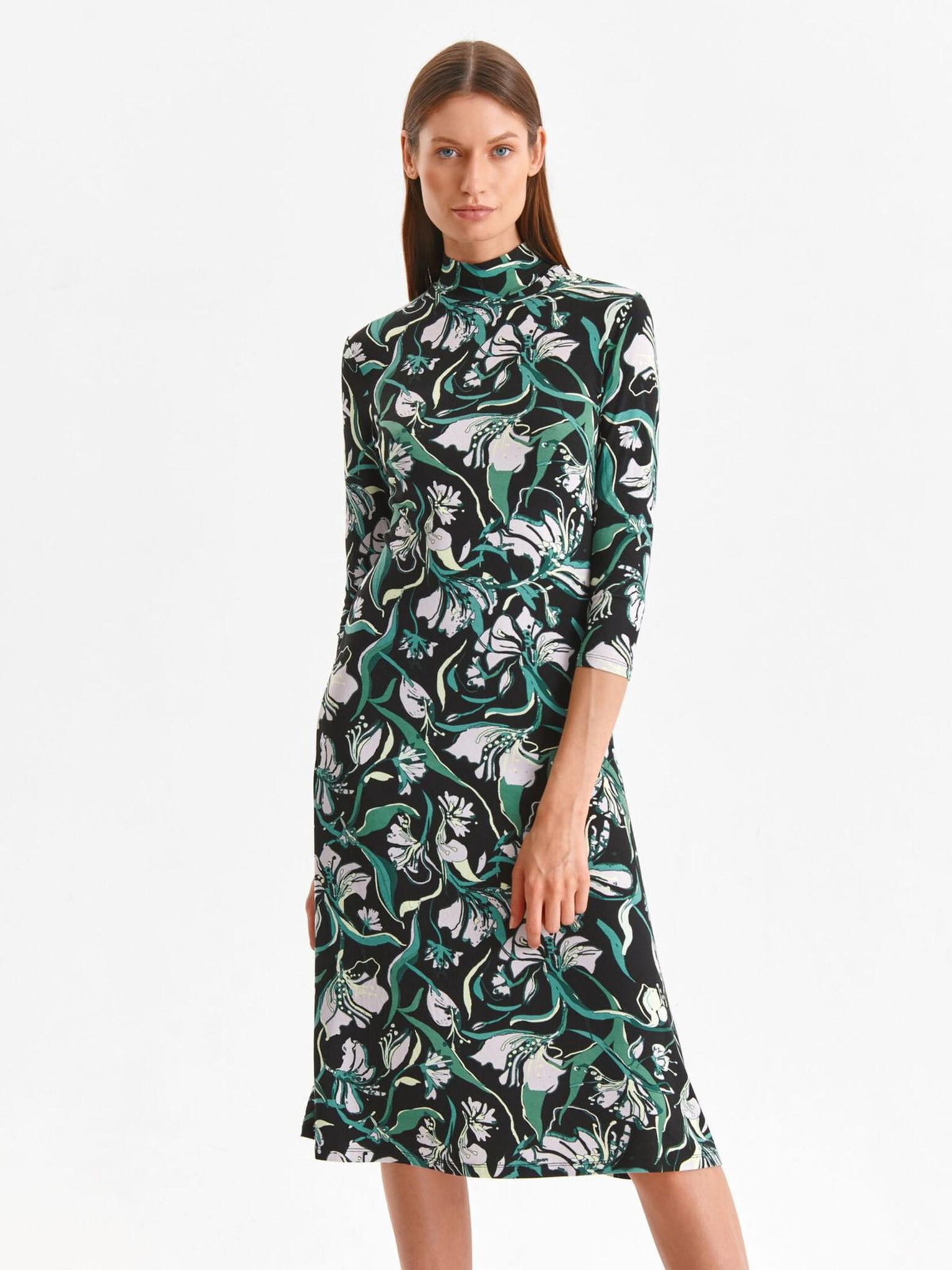 TOP SECRET Rochie Verde - Pled.ro