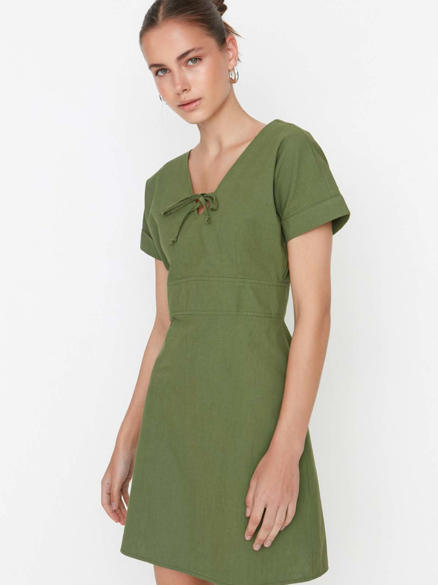 Trendyol Rochie Verde - Pled.ro