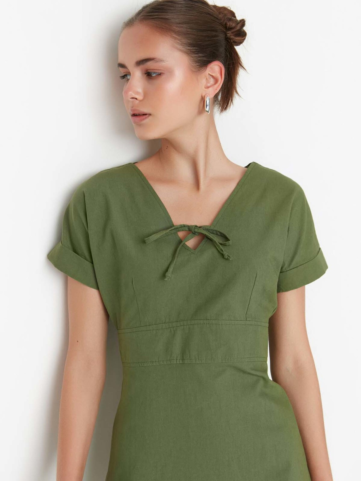 Trendyol Rochie Verde - Pled.ro