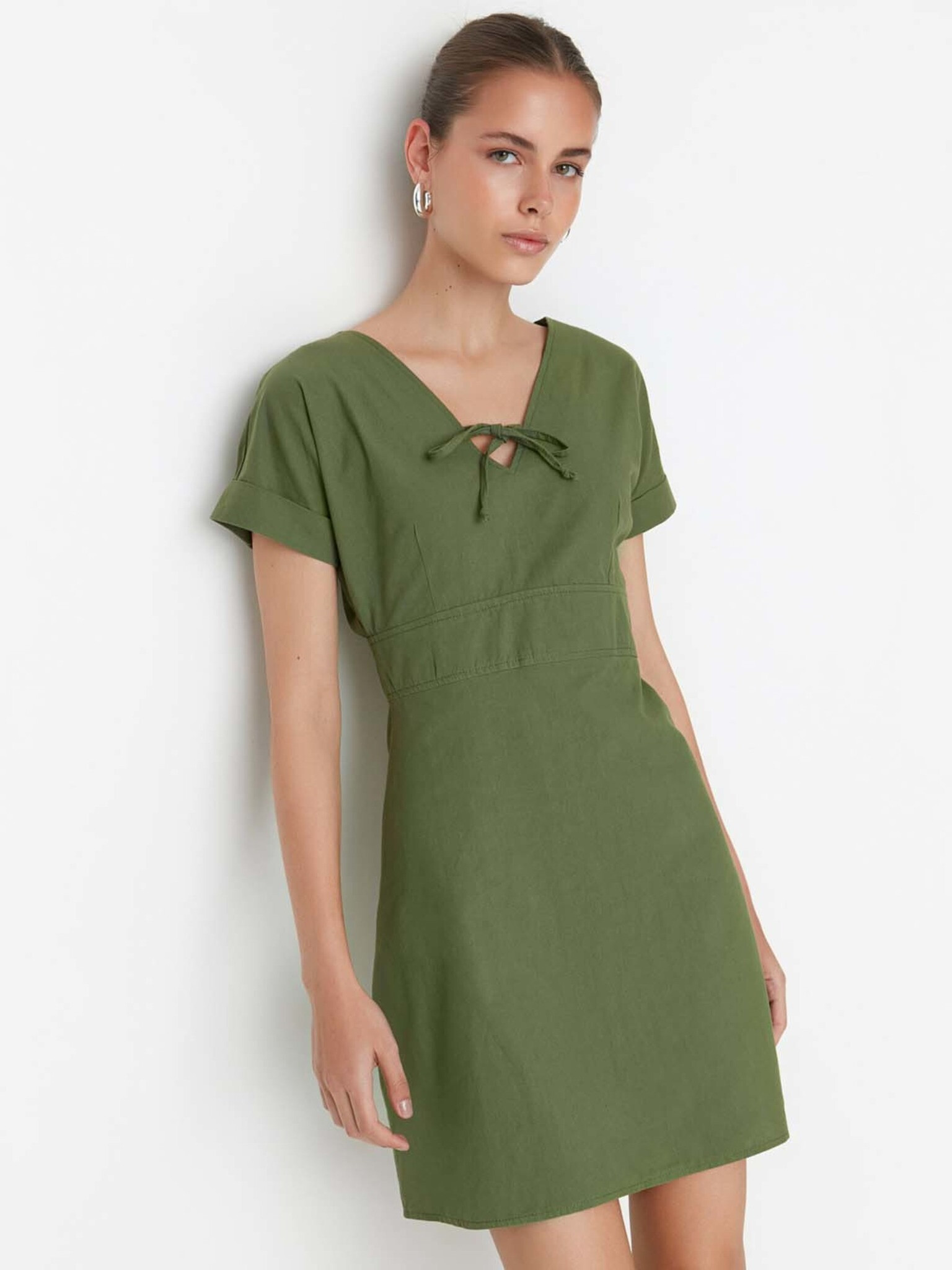 Trendyol Rochie Verde - Pled.ro