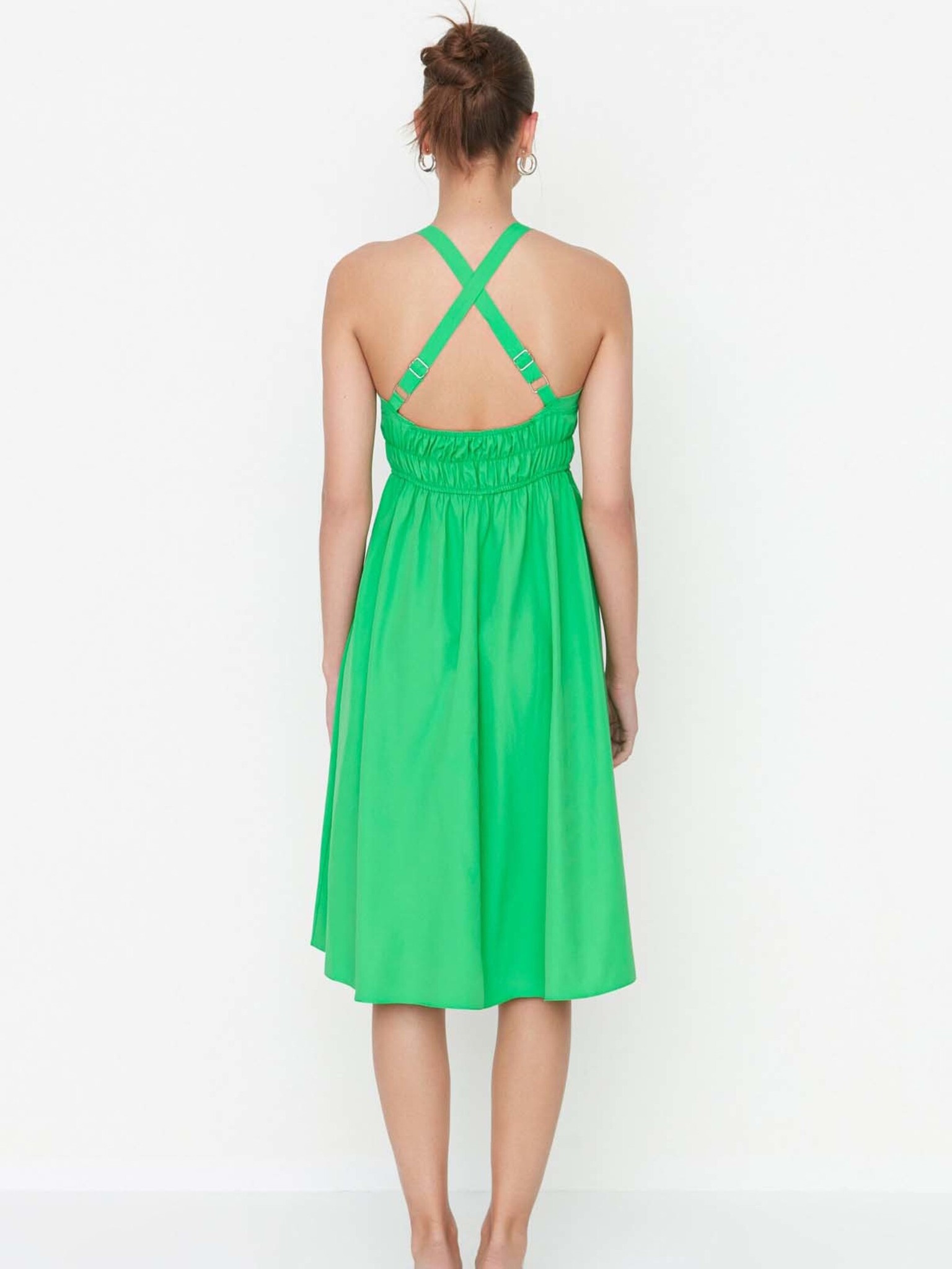 Trendyol Rochie Verde - Pled.ro