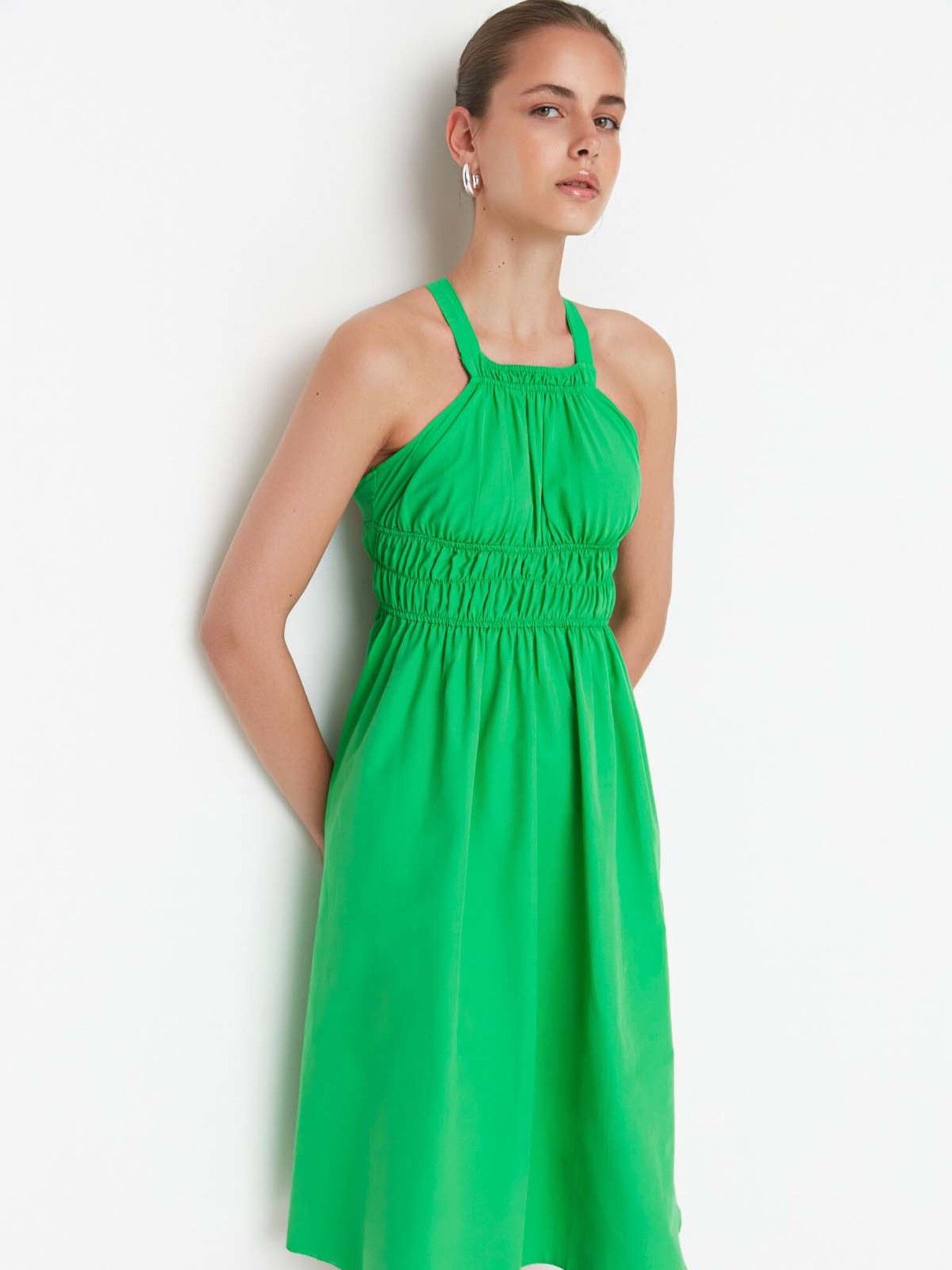 Trendyol Rochie Verde - Pled.ro