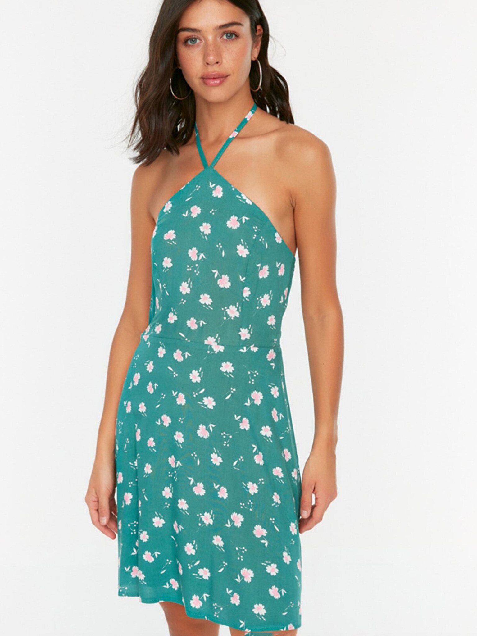 Trendyol Rochie Verde - Pled.ro