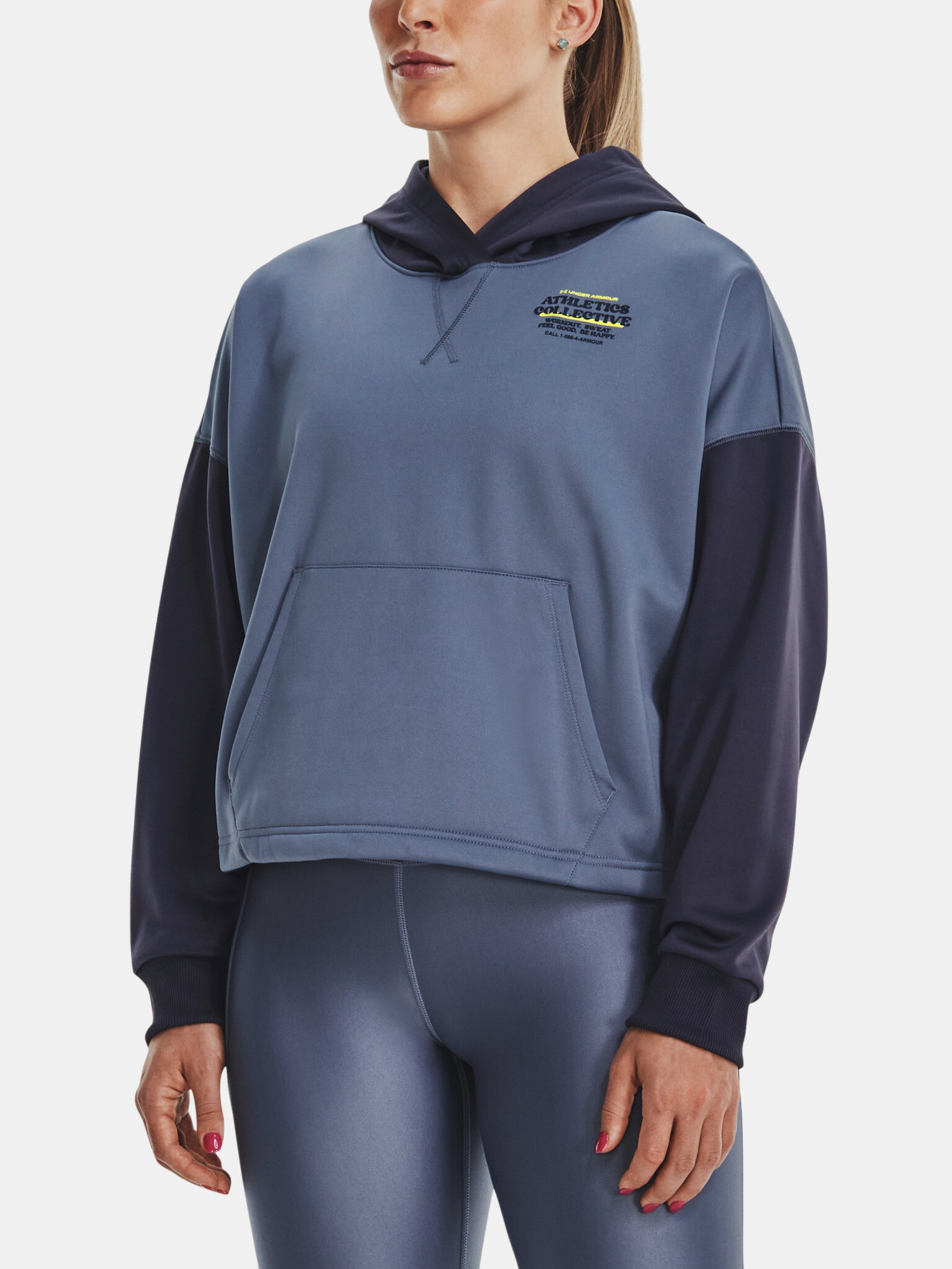 Under Armour Armour Fleece Layer Hanorac Albastru - Pled.ro