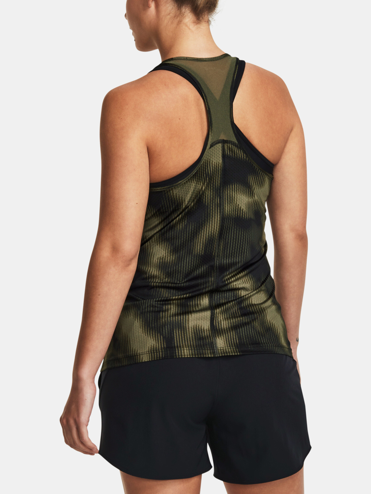 Under Armour Armour Racer Tank Print Maieu Verde - Pled.ro