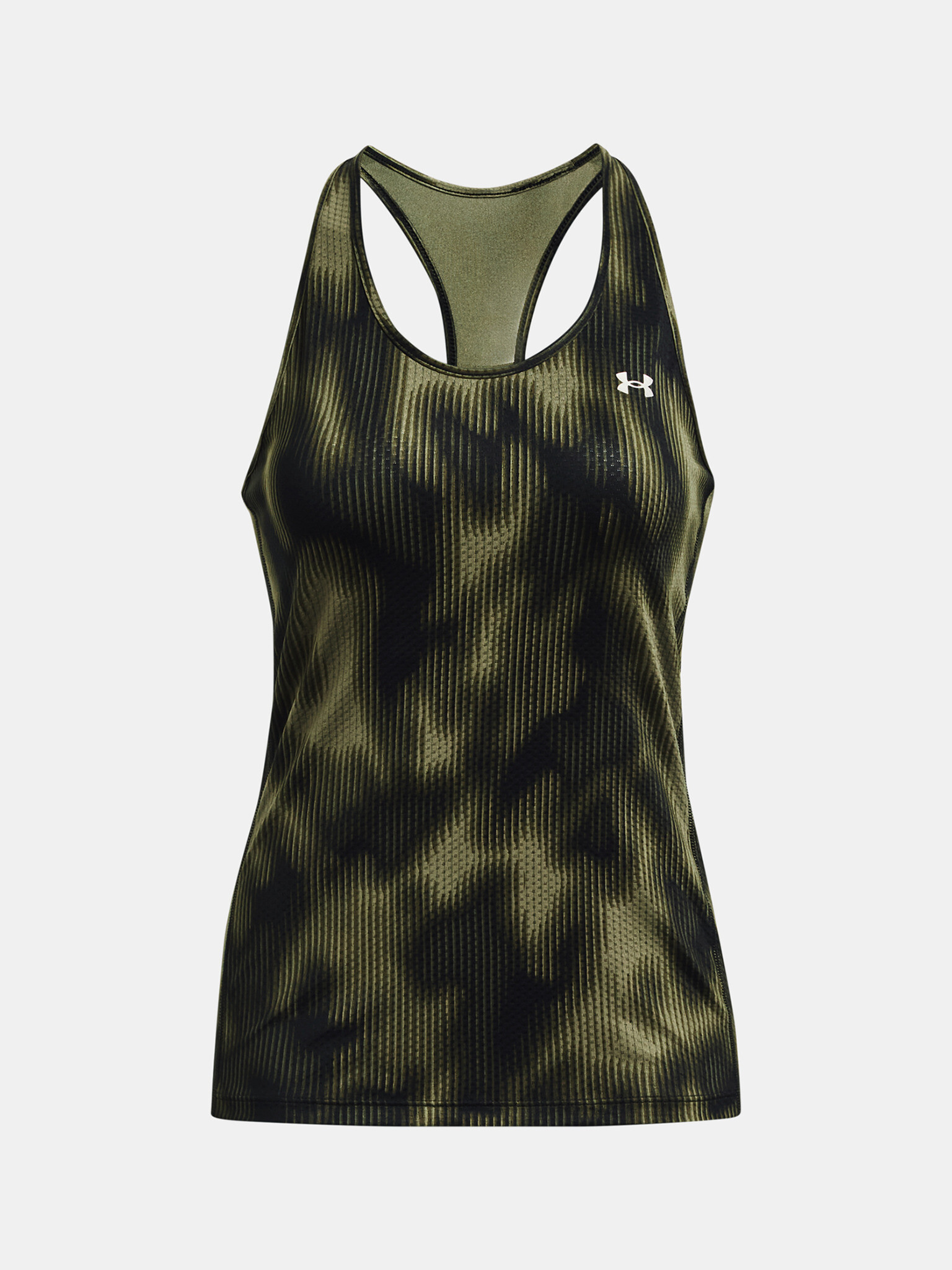 Under Armour Armour Racer Tank Print Maieu Verde - Pled.ro