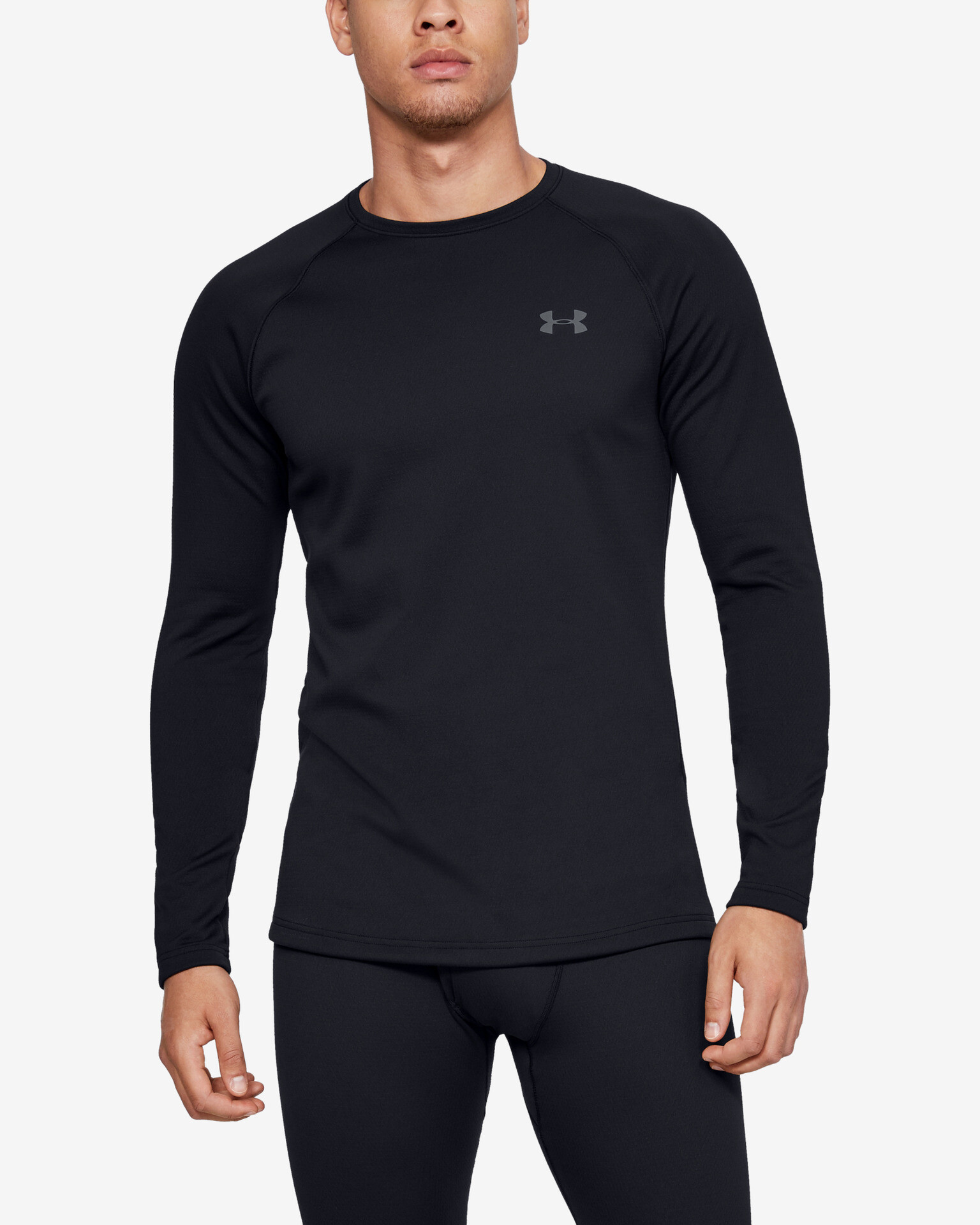 Under Armour ColdGear® Base 3.0 Tricou Negru - Pled.ro