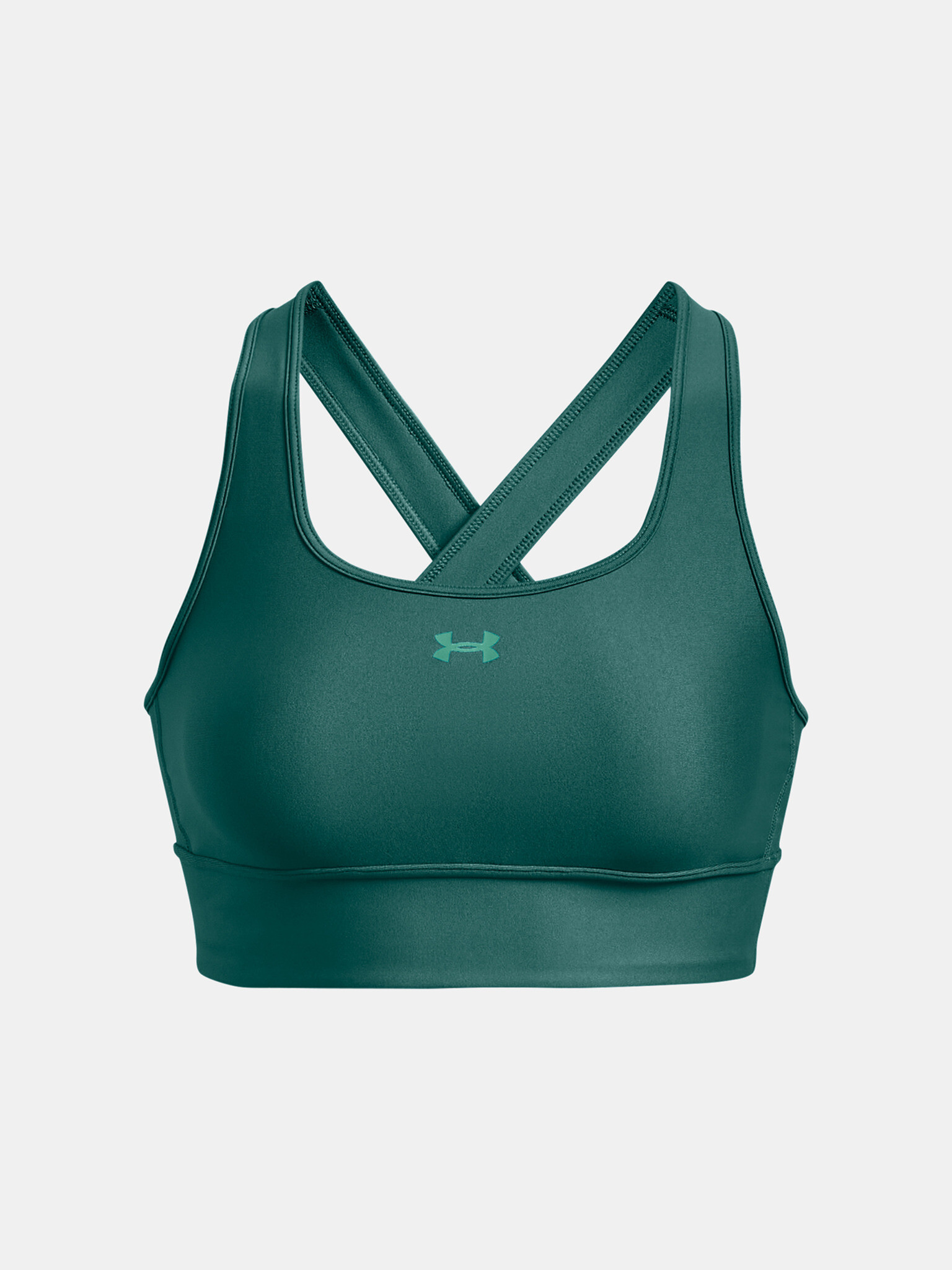 Under Armour Crossback Longline Sport Sutien Verde - Pled.ro