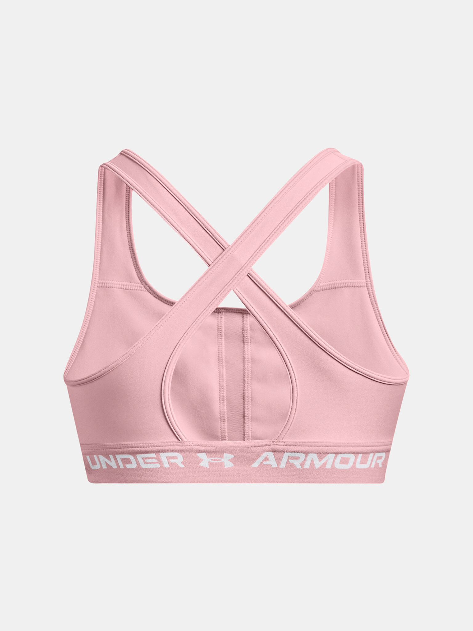 Under Armour Crossback Mid Sport Sutien Roz - Pled.ro