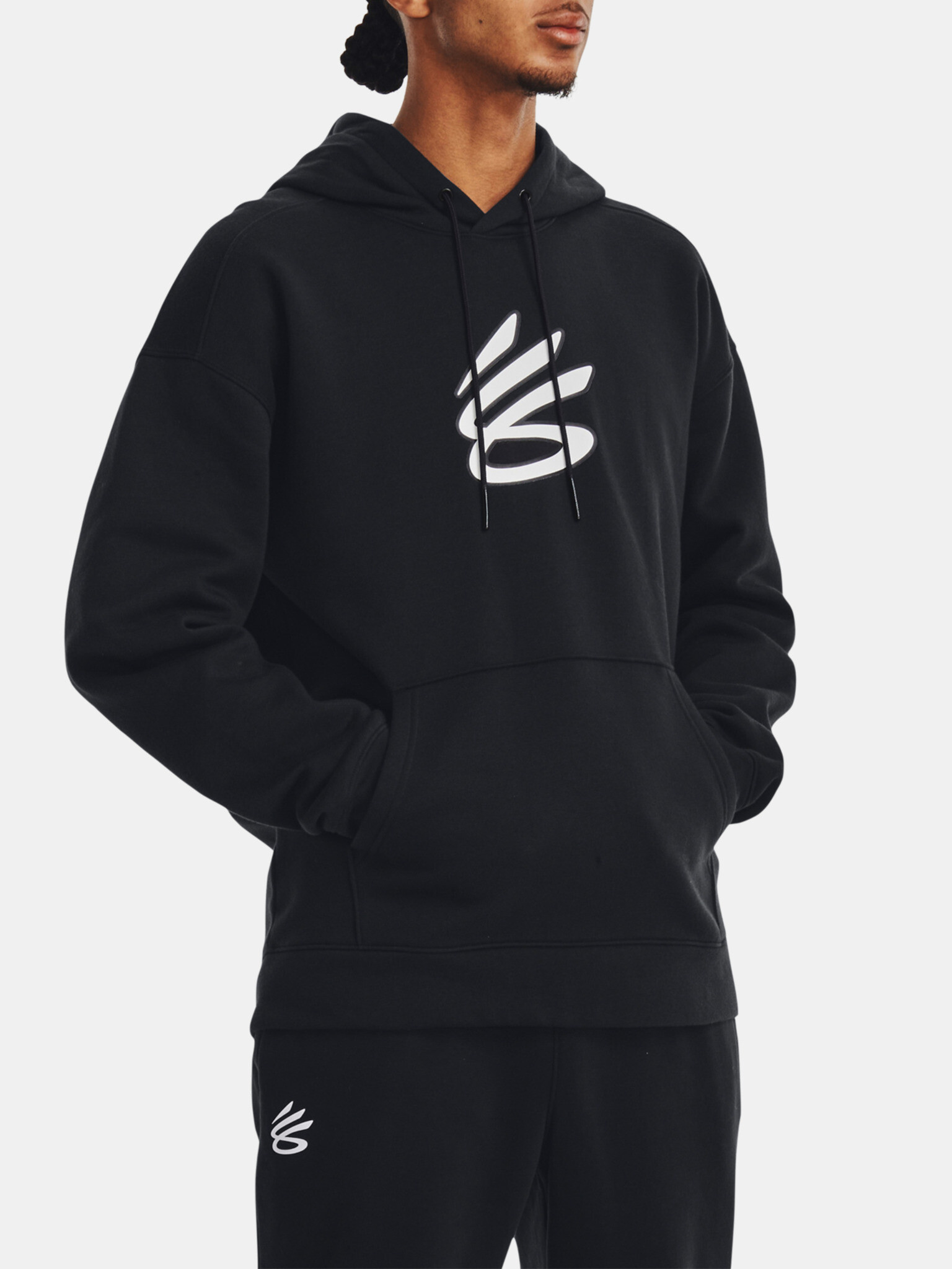 Under Armour Curry Big Splash PO Hoodie Hanorac Negru - Pled.ro