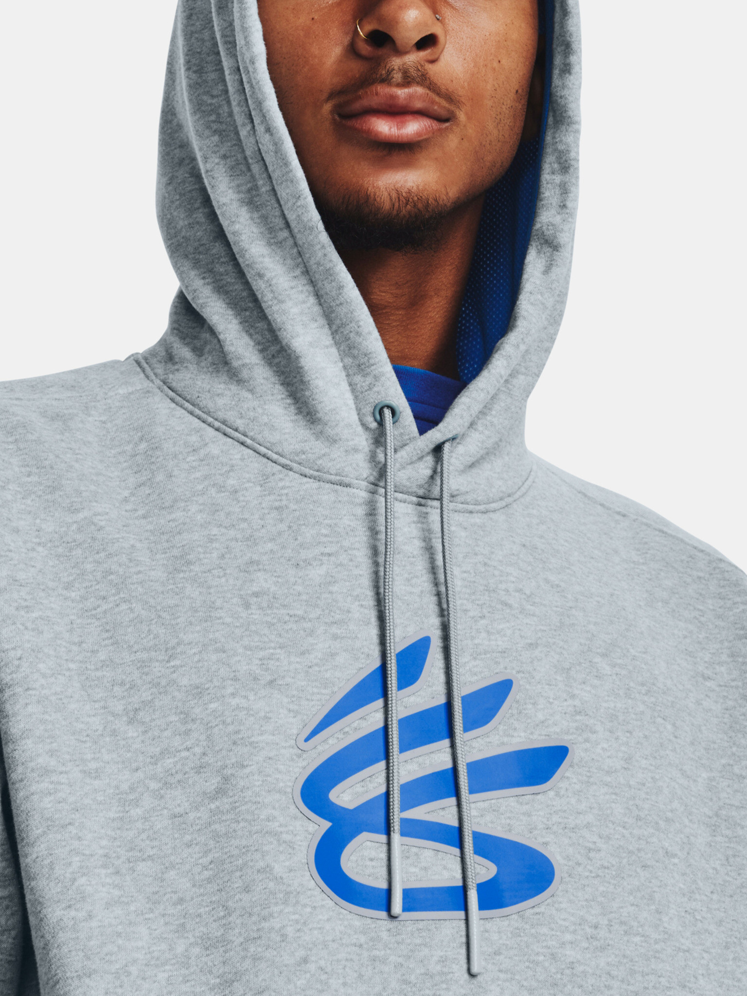 Under Armour Curry Big Splash PO Hoodie Hanorac Albastru - Pled.ro