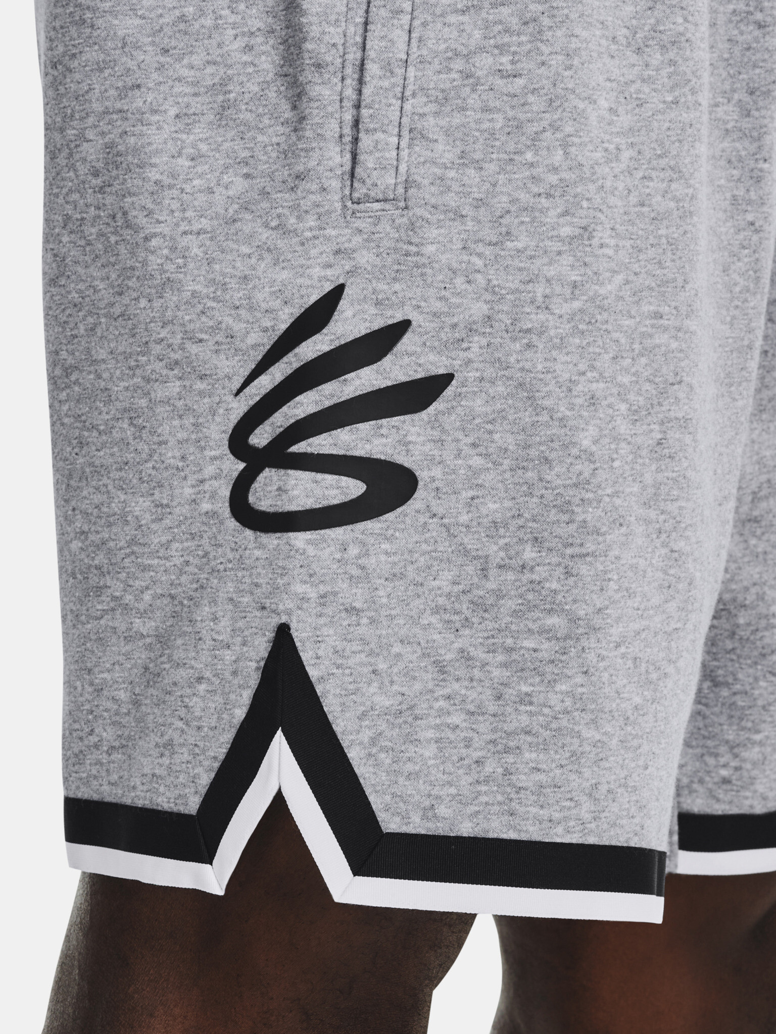 Under Armour Curry Fleece 9'' Pantaloni scurți Gri - Pled.ro