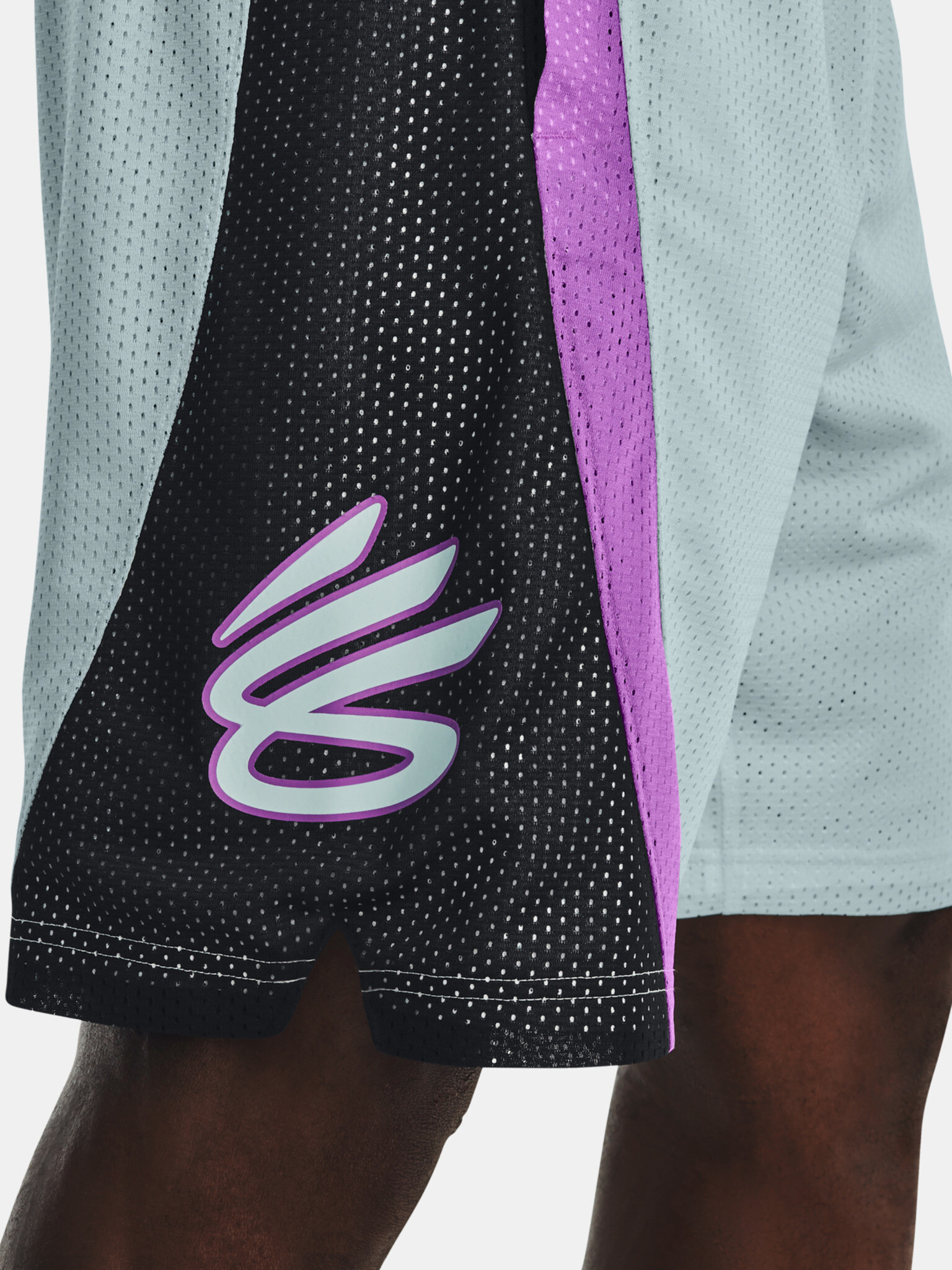 Under Armour Curry Splash 9'' Pantaloni scurți Albastru - Pled.ro