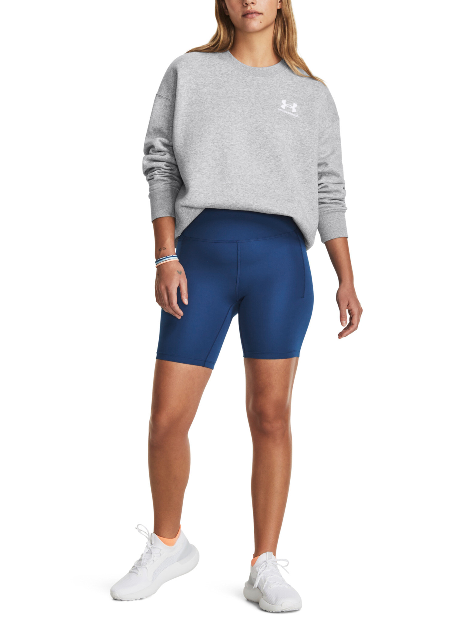 Under Armour Essential Flc OS Crew Hanorac Gri - Pled.ro