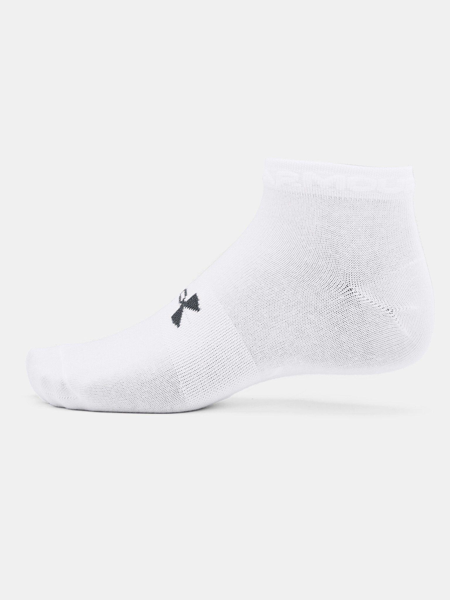 Under Armour Essential Low Cut Set de 3 perechi de șosete Alb - Pled.ro